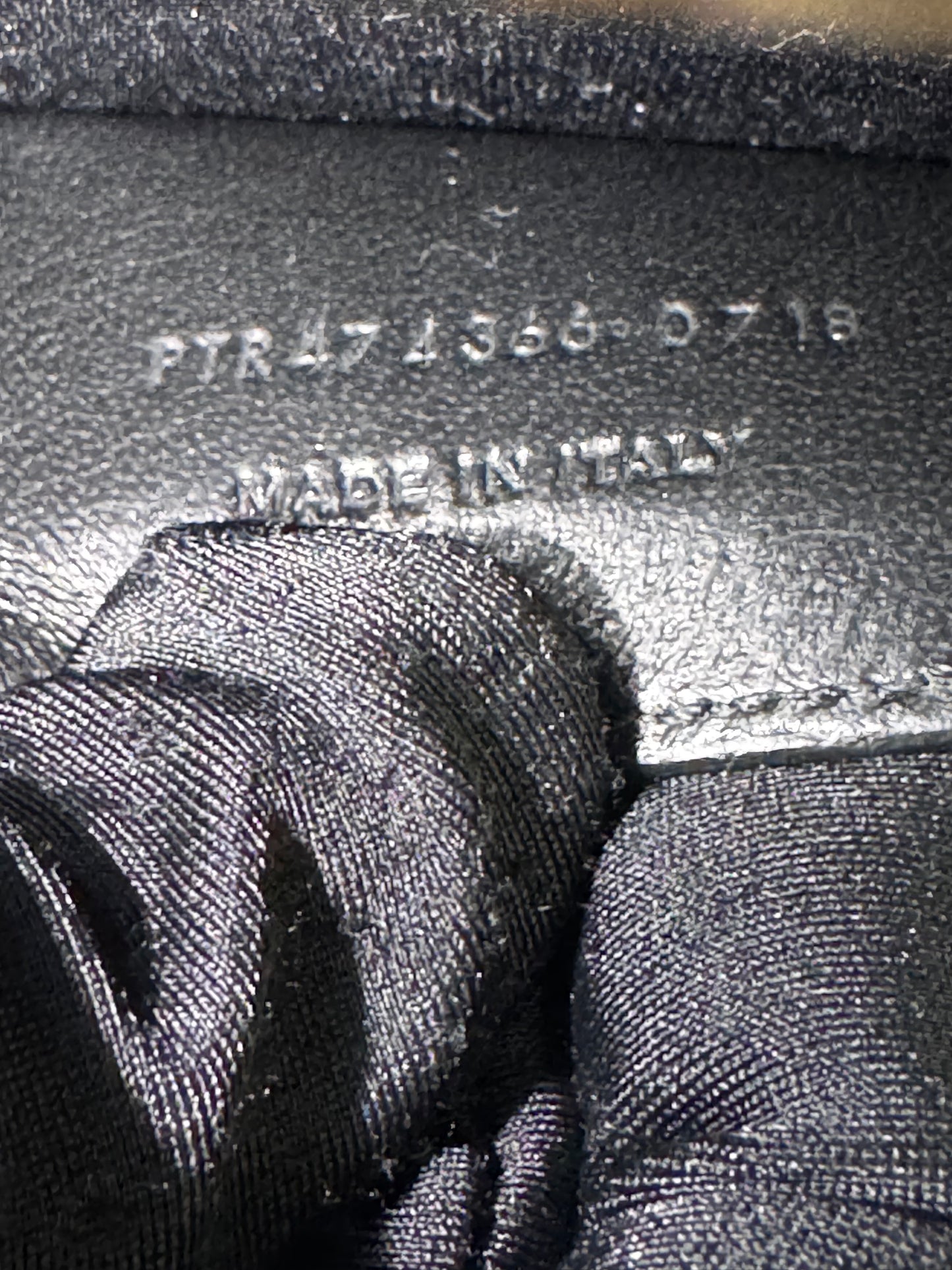 Saint Laurent Kate Small Tassel Croc Embossed Leather Black Shoulder Bag