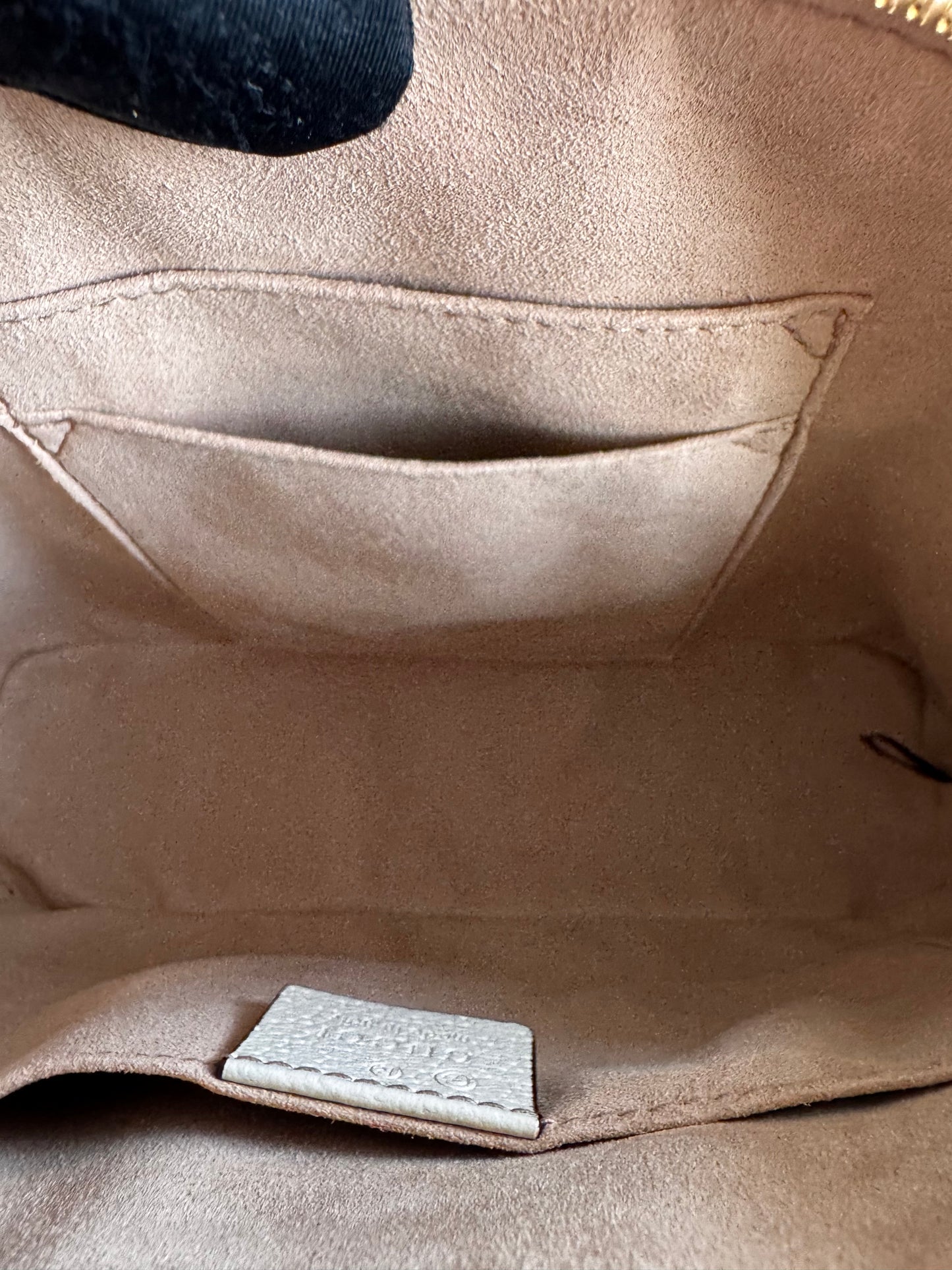 Gucci Mystic White Ophidia Dome Shoulder Small Bag