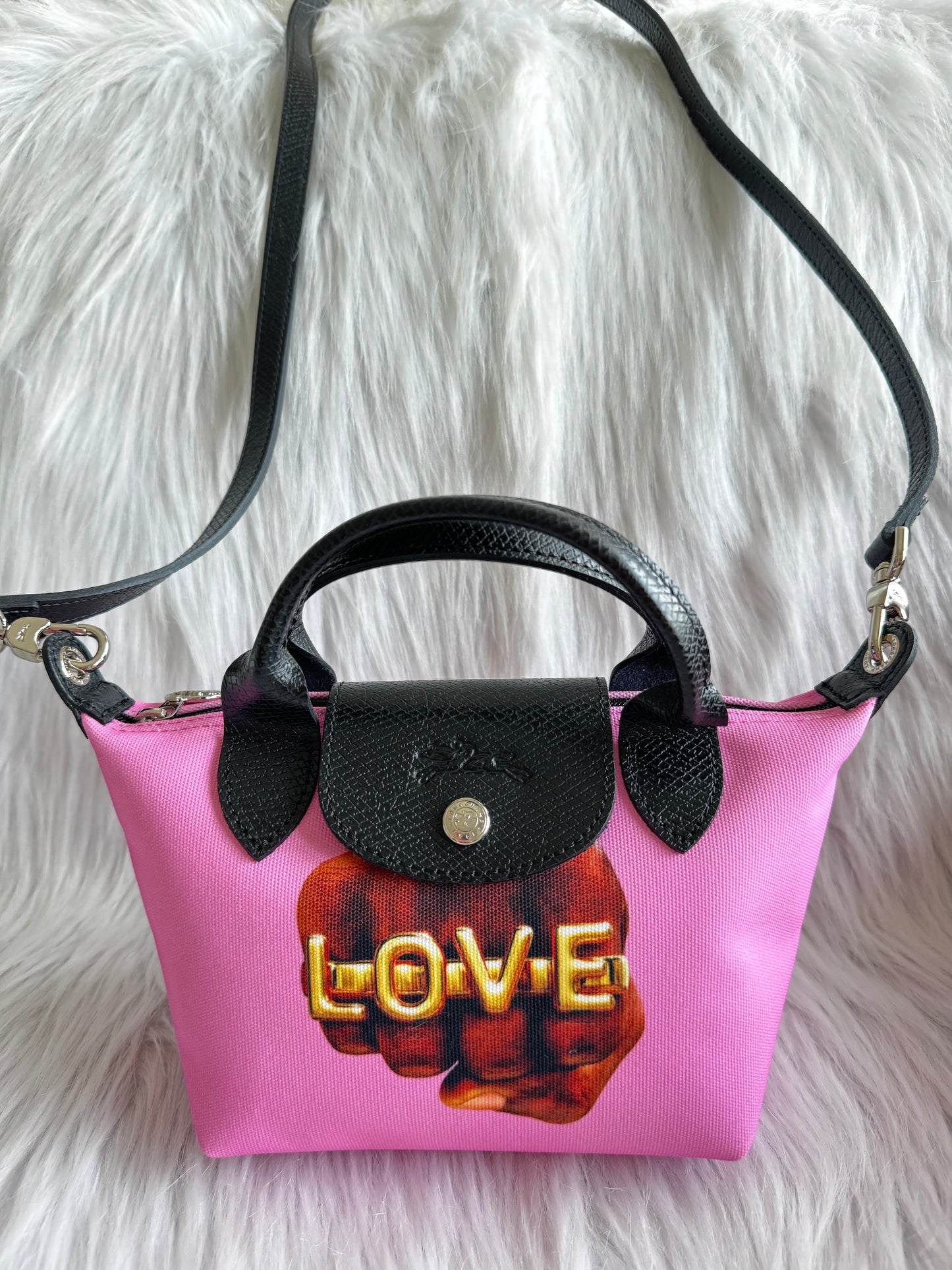 حقيبة كتف صغيرة Gucci GG Marmont - حمراء