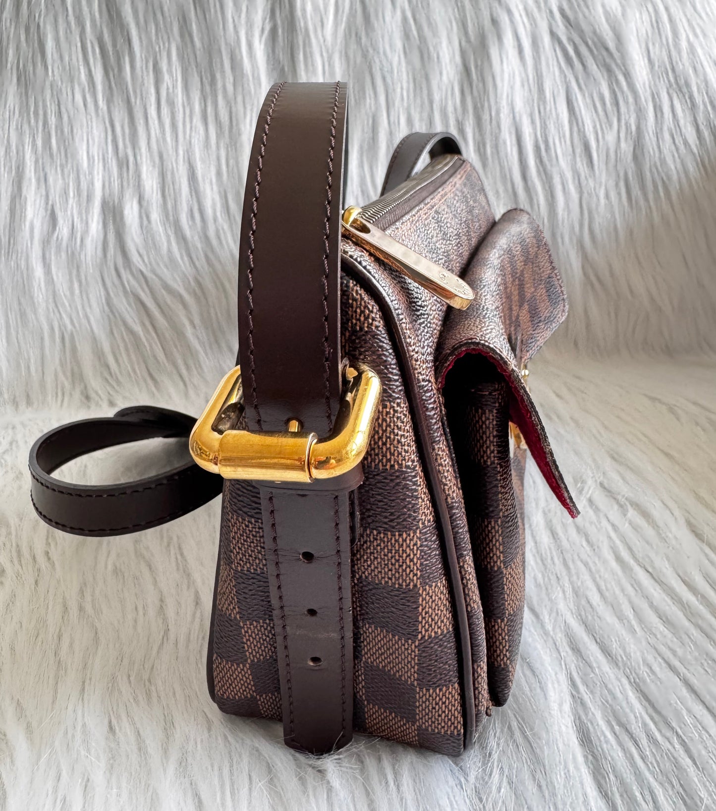 Louis Vuitton Damier Ebene Ravello GM Shoulder Bag