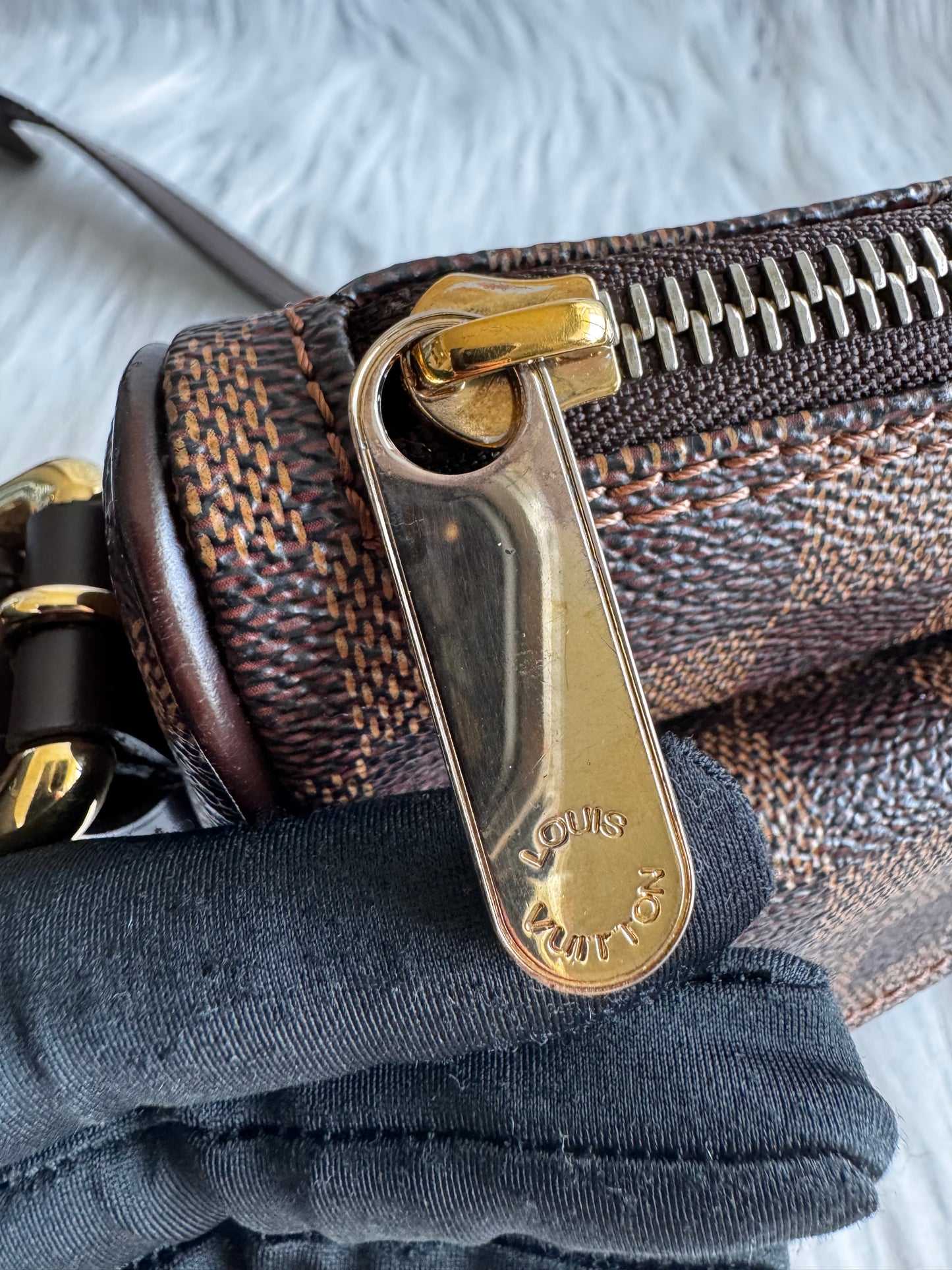 Louis Vuitton Damier Ebene Ravello GM Shoulder Bag