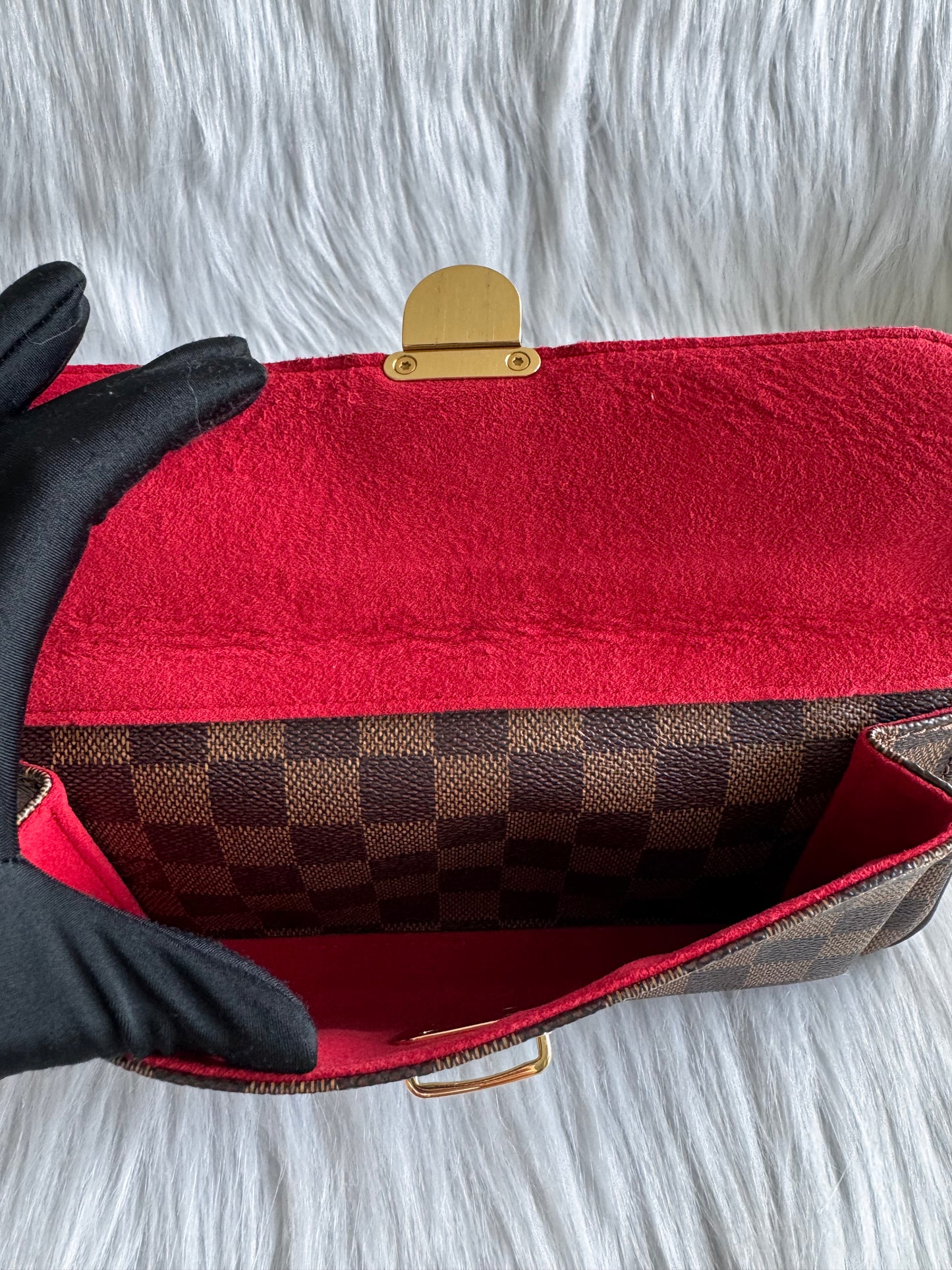 Louis Vuitton Damier Ebene Ravello GM Shoulder Bag