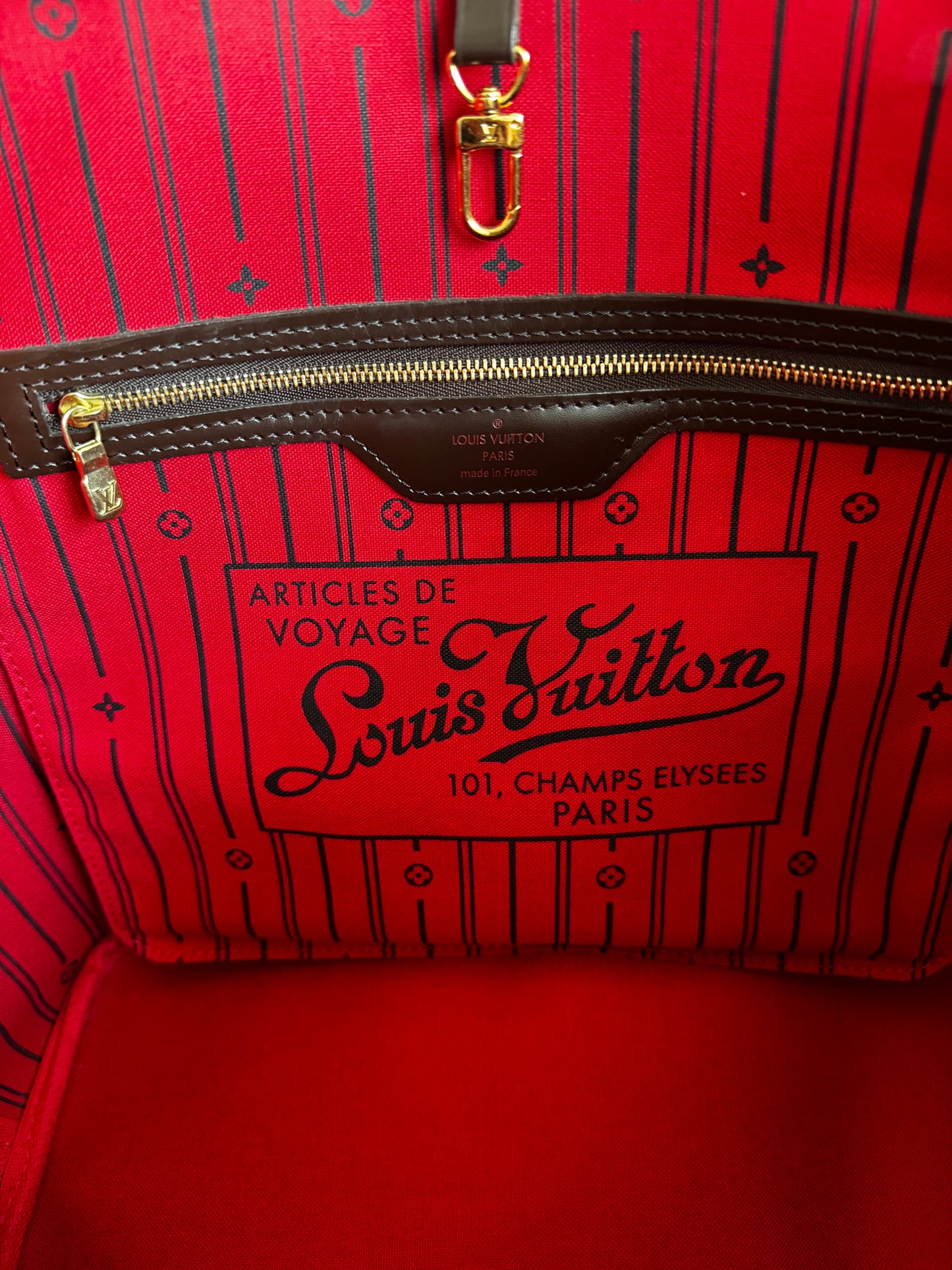 Louis Vuitton Neverfull MM-Damier Ebene