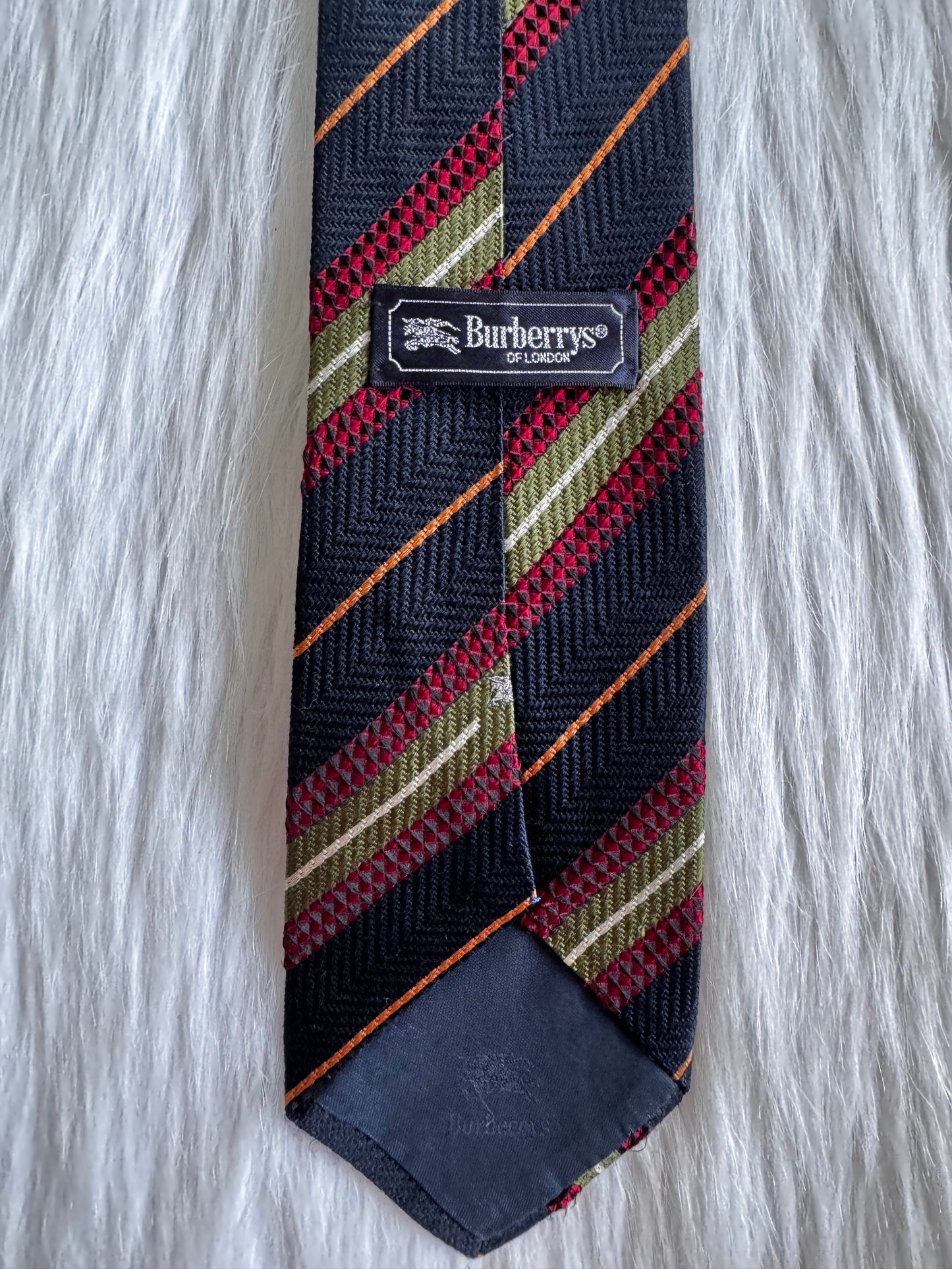 Burberry striped necktie