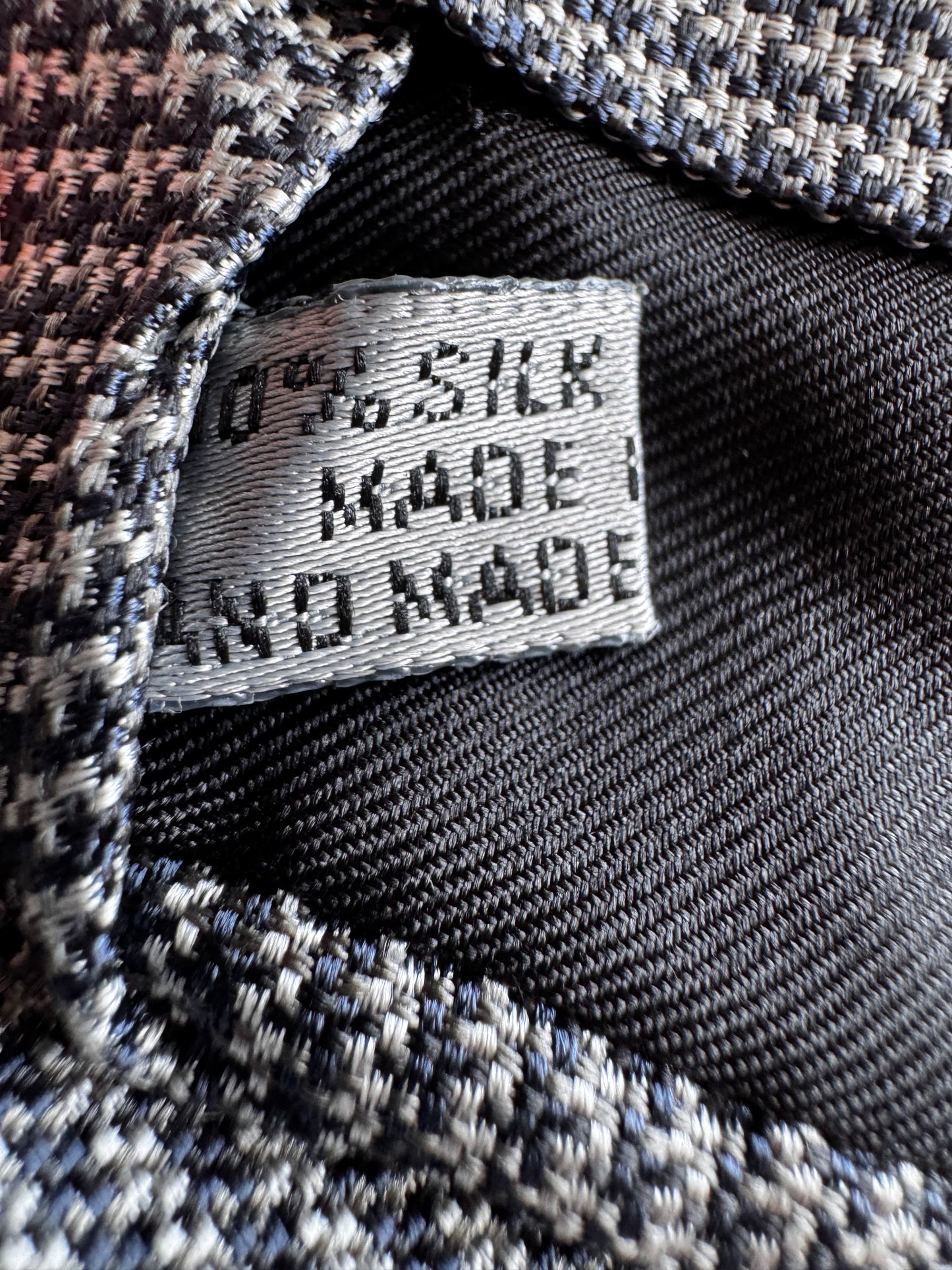 Christian Dior Gray necktie
