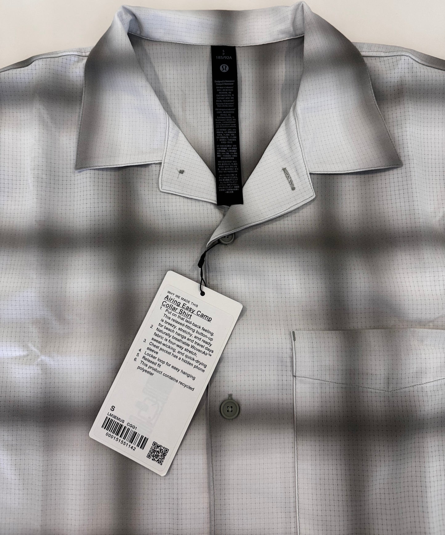 Lululemon Airing Easy Camp Collar Short Sleeve Shirt - bundle offer