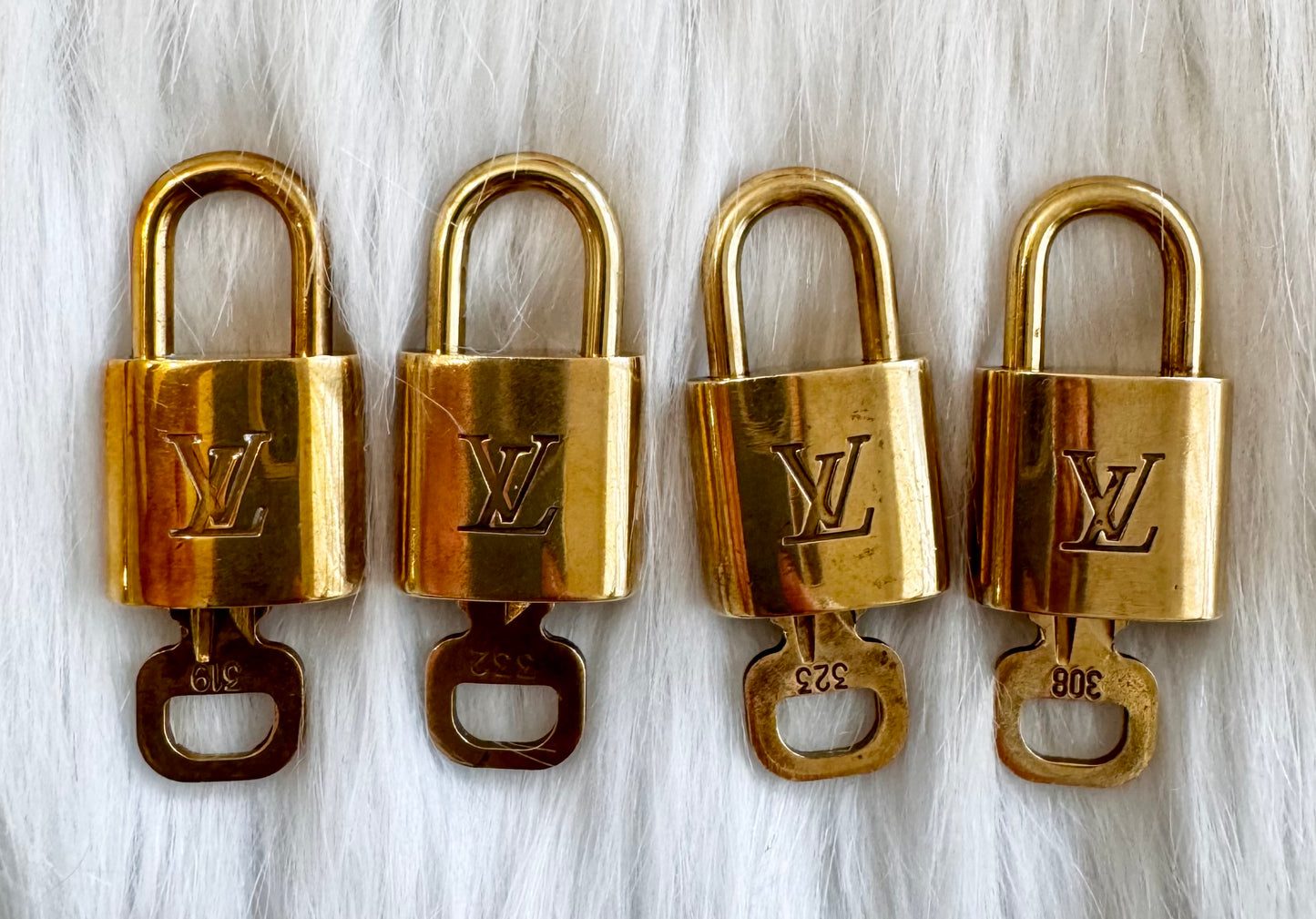 Louis Vuitton Lock & Key 4 sets
