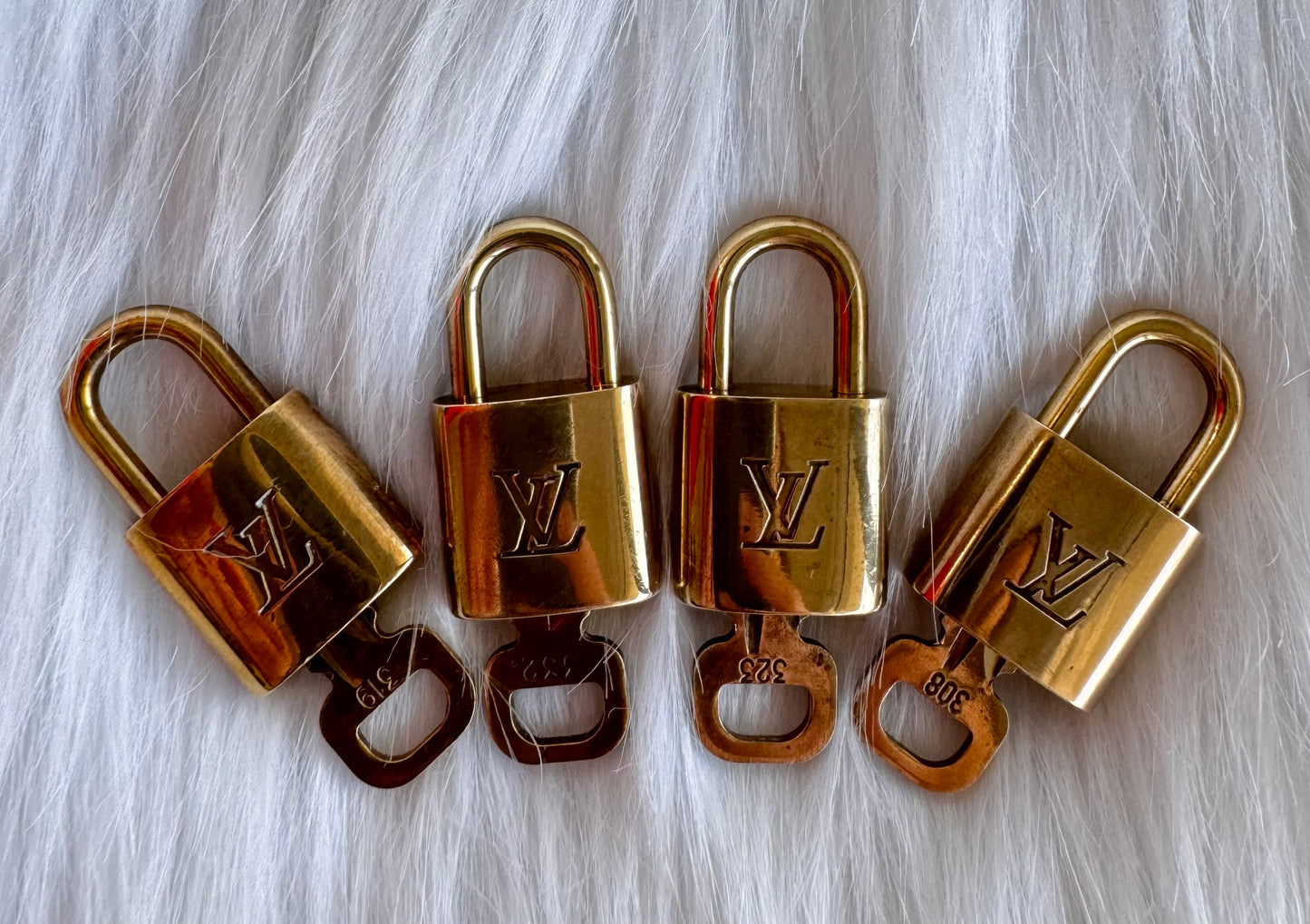 Louis Vuitton Lock & Key 4 sets