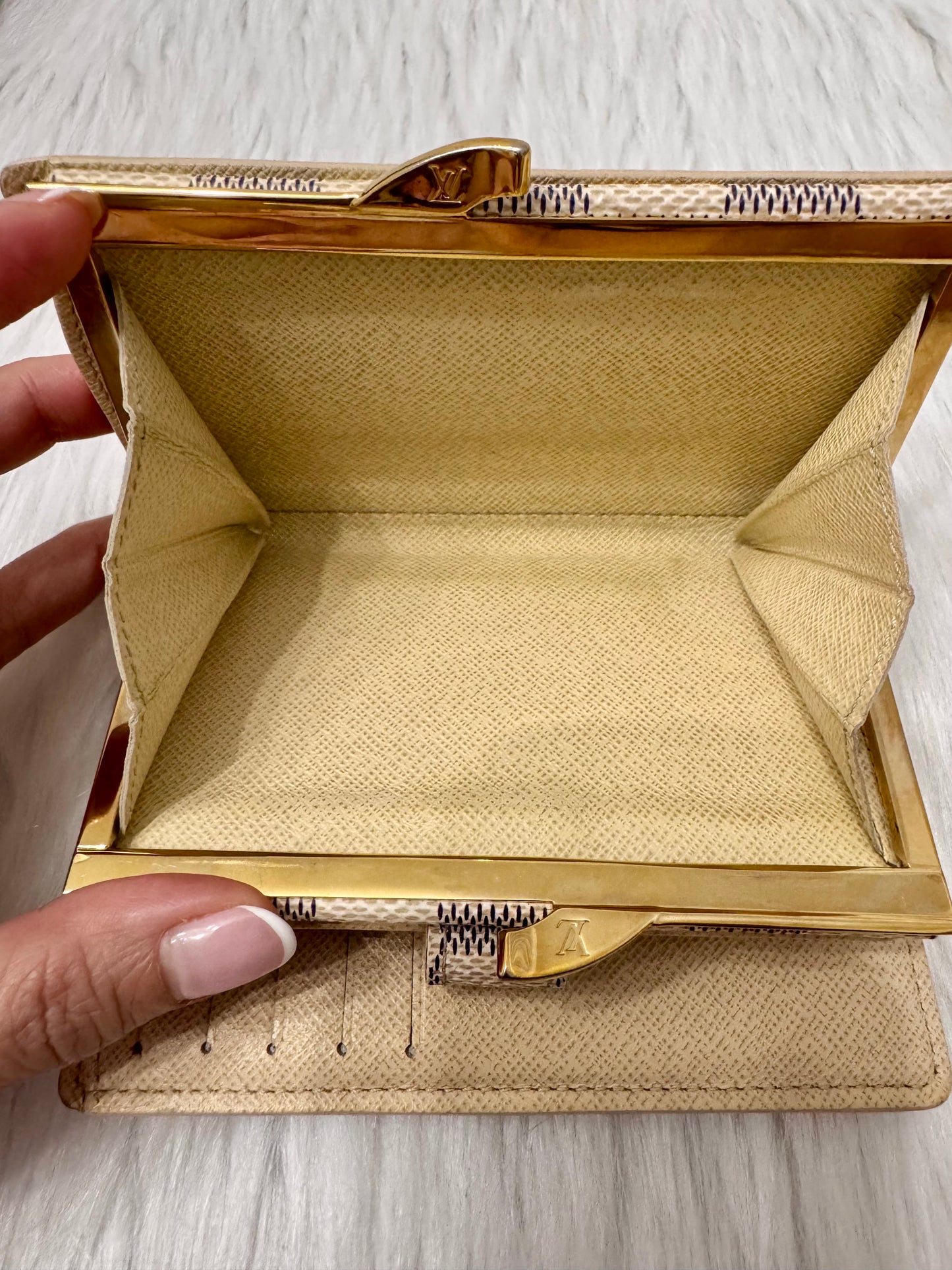 Louis Vuitton Damier Azur Portefeuille Viennois Bifold Wallet