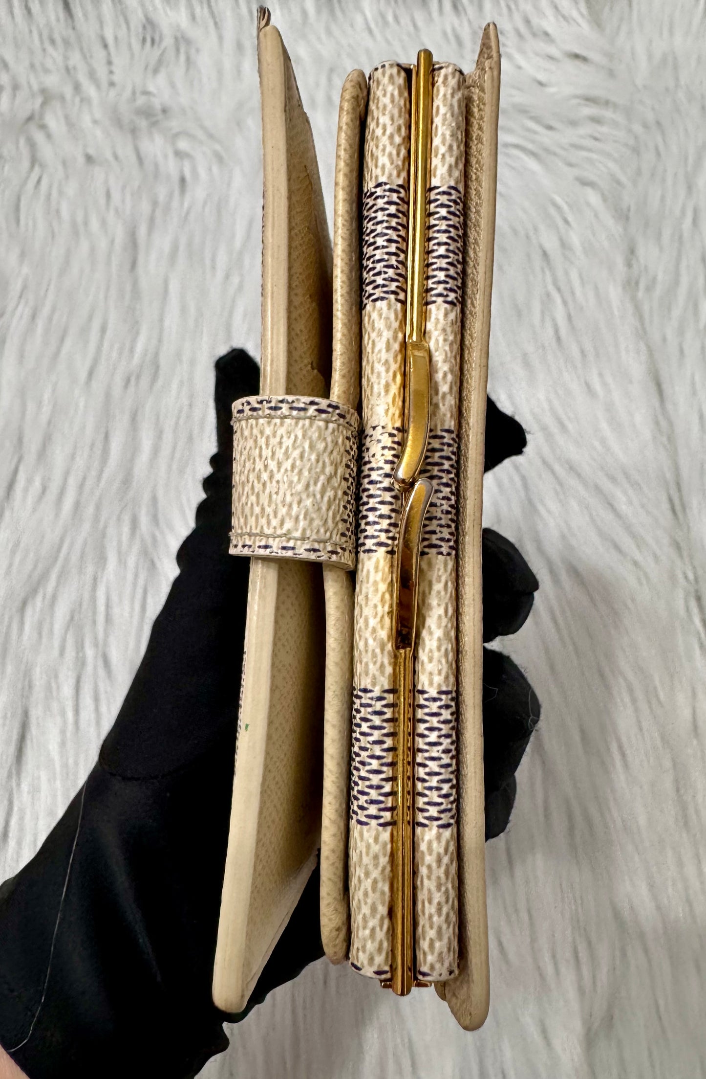Louis Vuitton Damier Azur Portefeuille Viennois Bifold Wallet