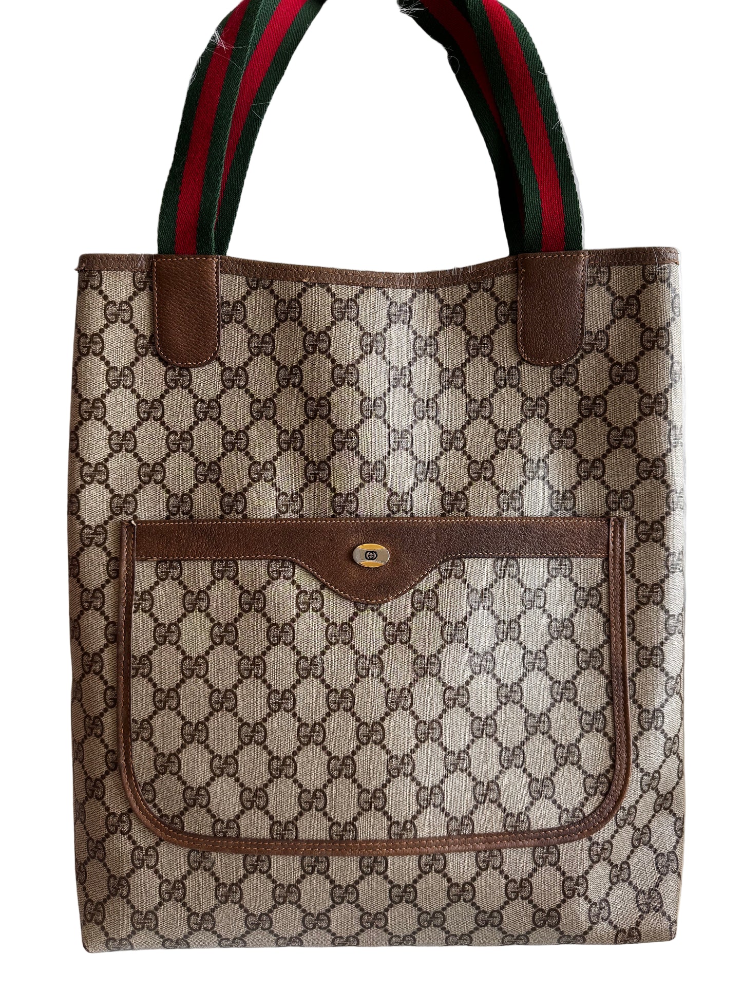 حقيبة كتف صغيرة Gucci GG Marmont - حمراء