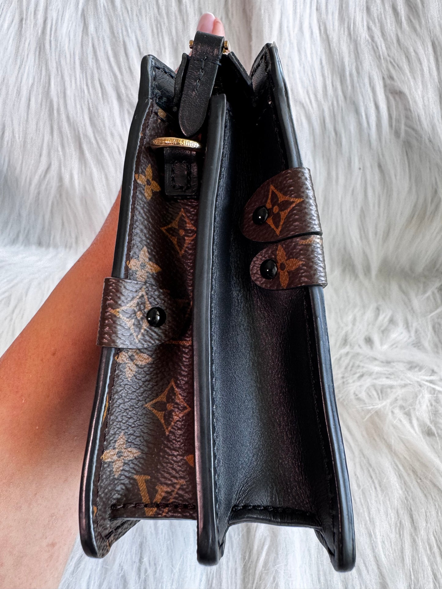 Louis Vuitton Monogram Reverse Trunk Clutch