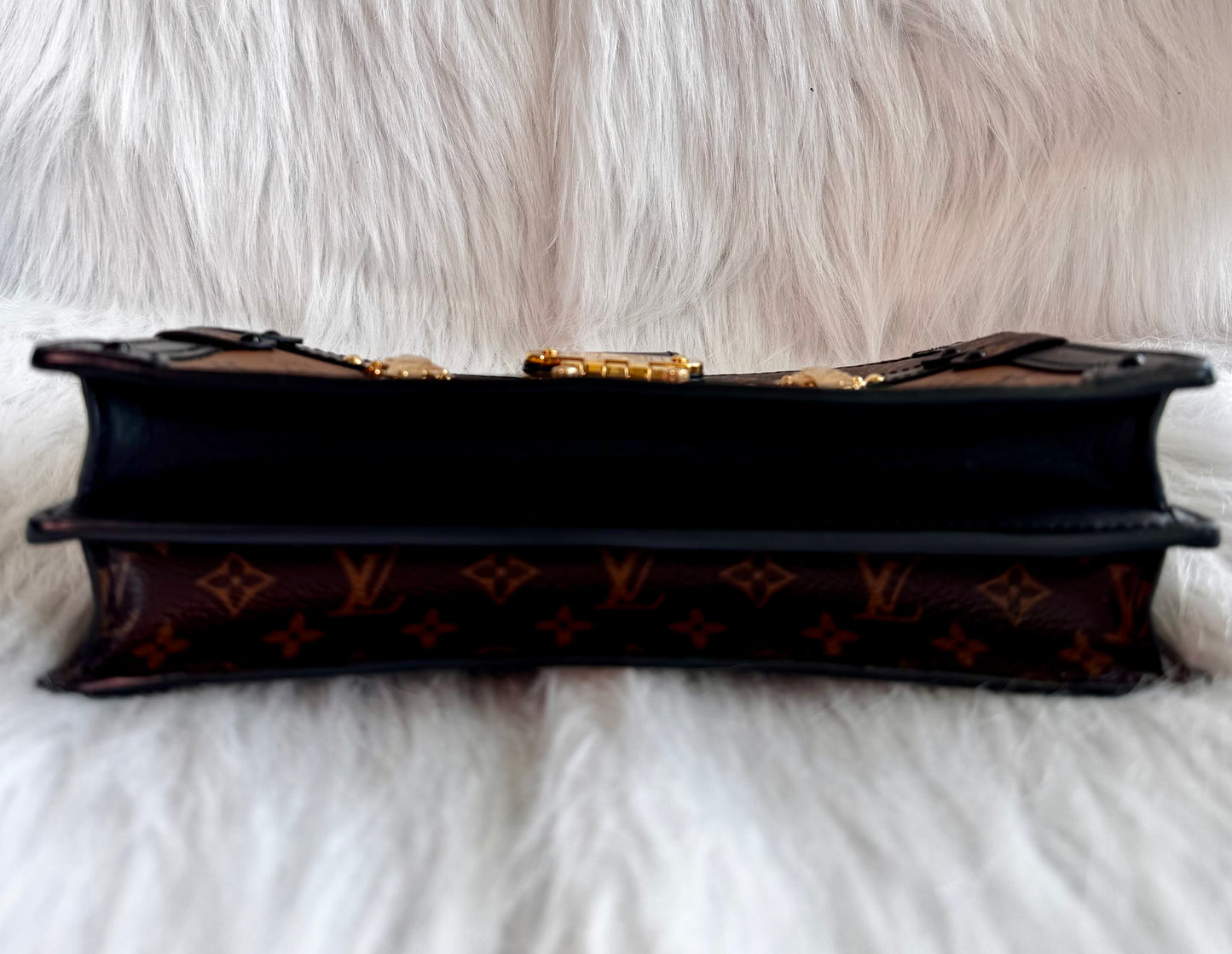 Louis Vuitton Monogram Reverse Trunk Clutch