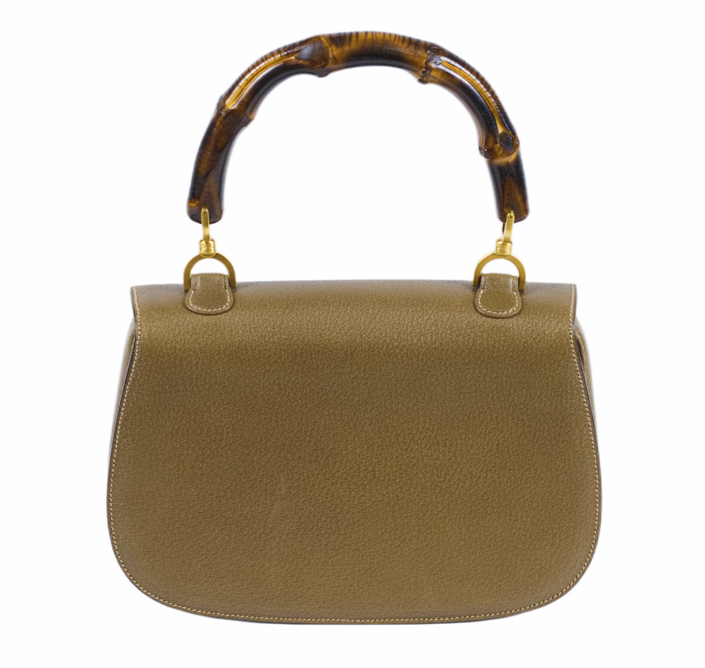 Gucci Bamboo 1947 Top Handle Bag with strap