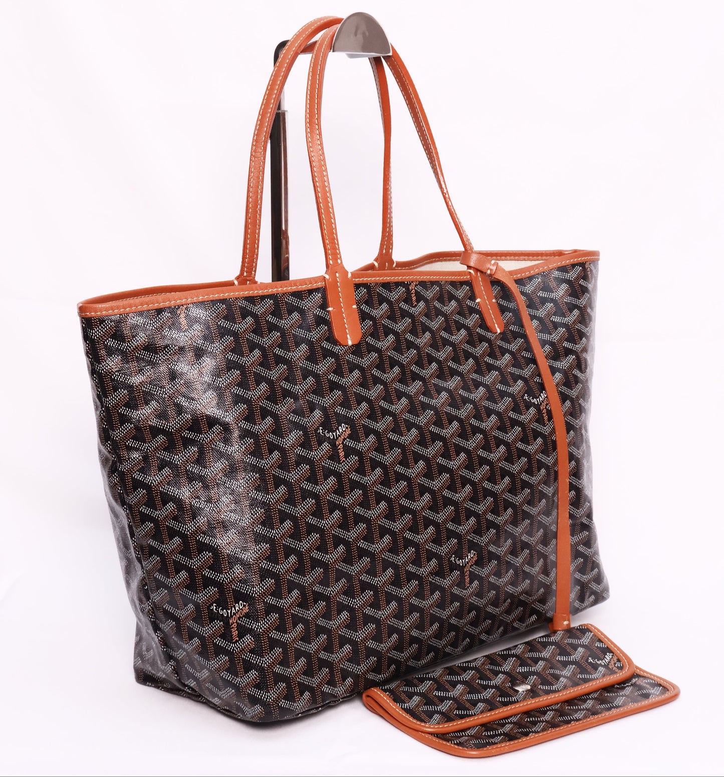 Goyard Saint Louis PM Tote Bag -Black & Tan