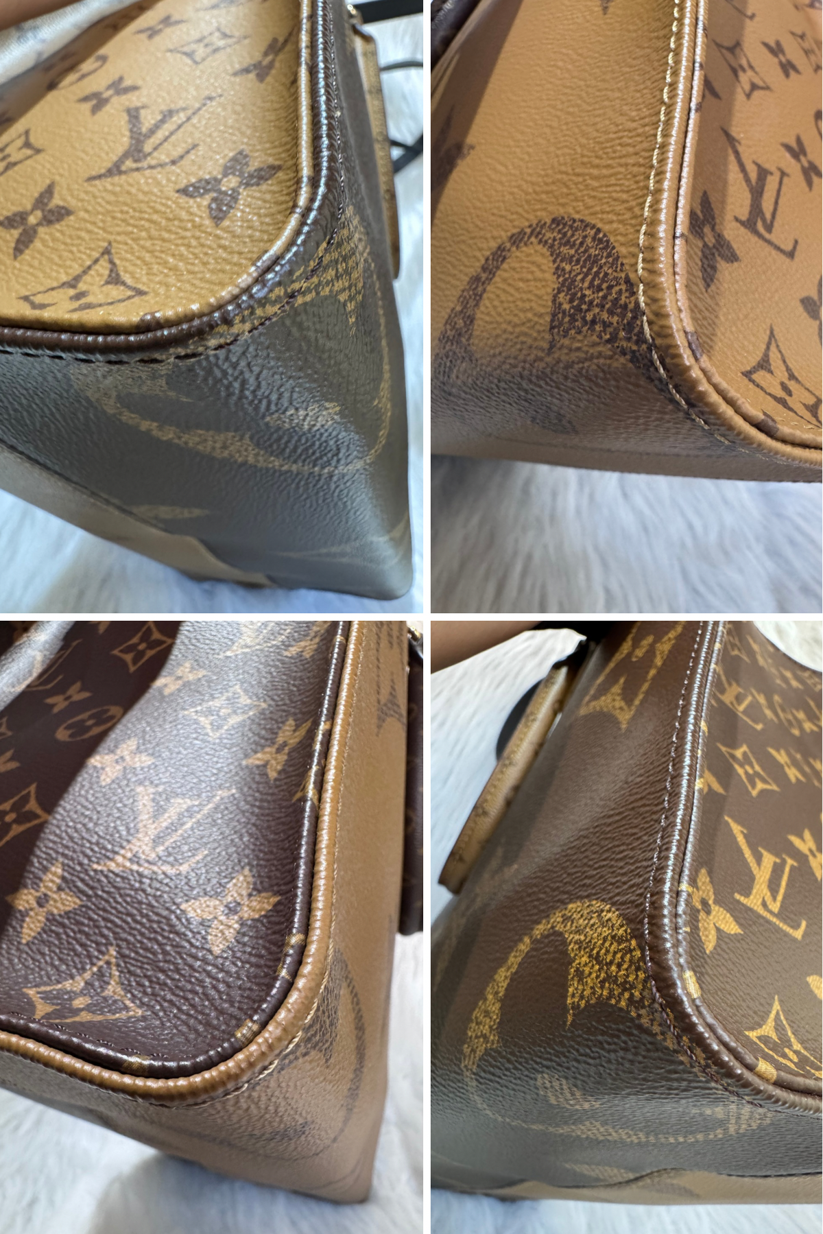 Louis Vuitton Monogram Reverse On the Go MM