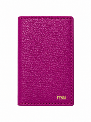 Fendi Selleria Leather Pocket Agenda Cover