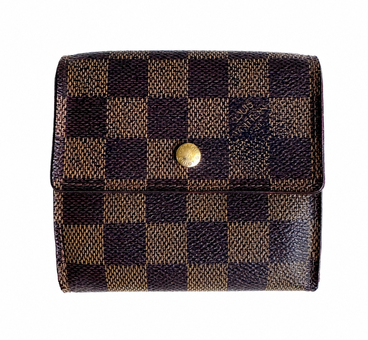 Louis Vuitton Damier Ebene Portefeuille Elise Wallet