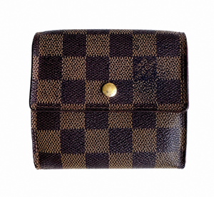 Louis Vuitton Damier Ebene Portefeuille Elise Wallet