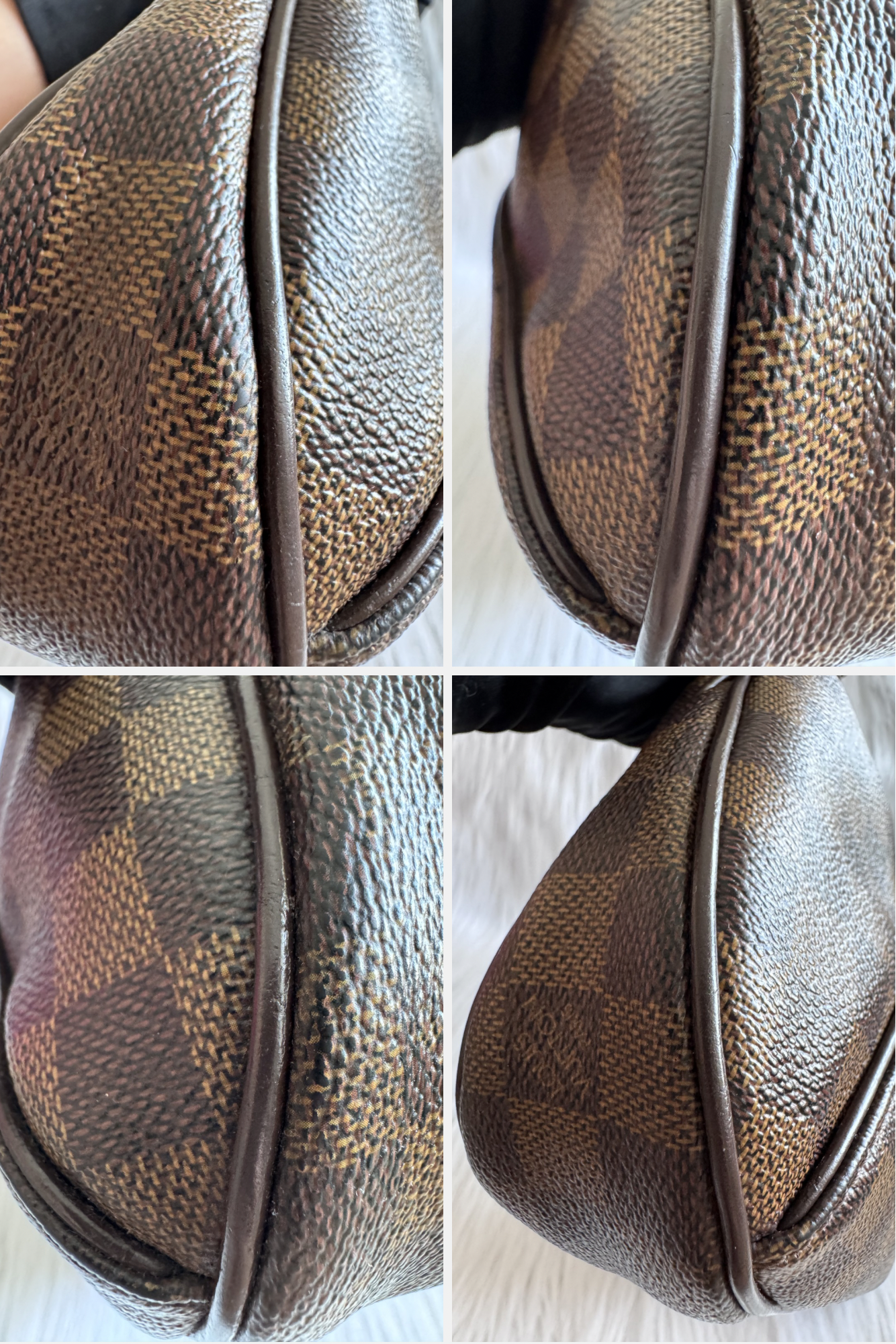 Louis Vuitton Damier Ebene Thames PM Shoulder Bag