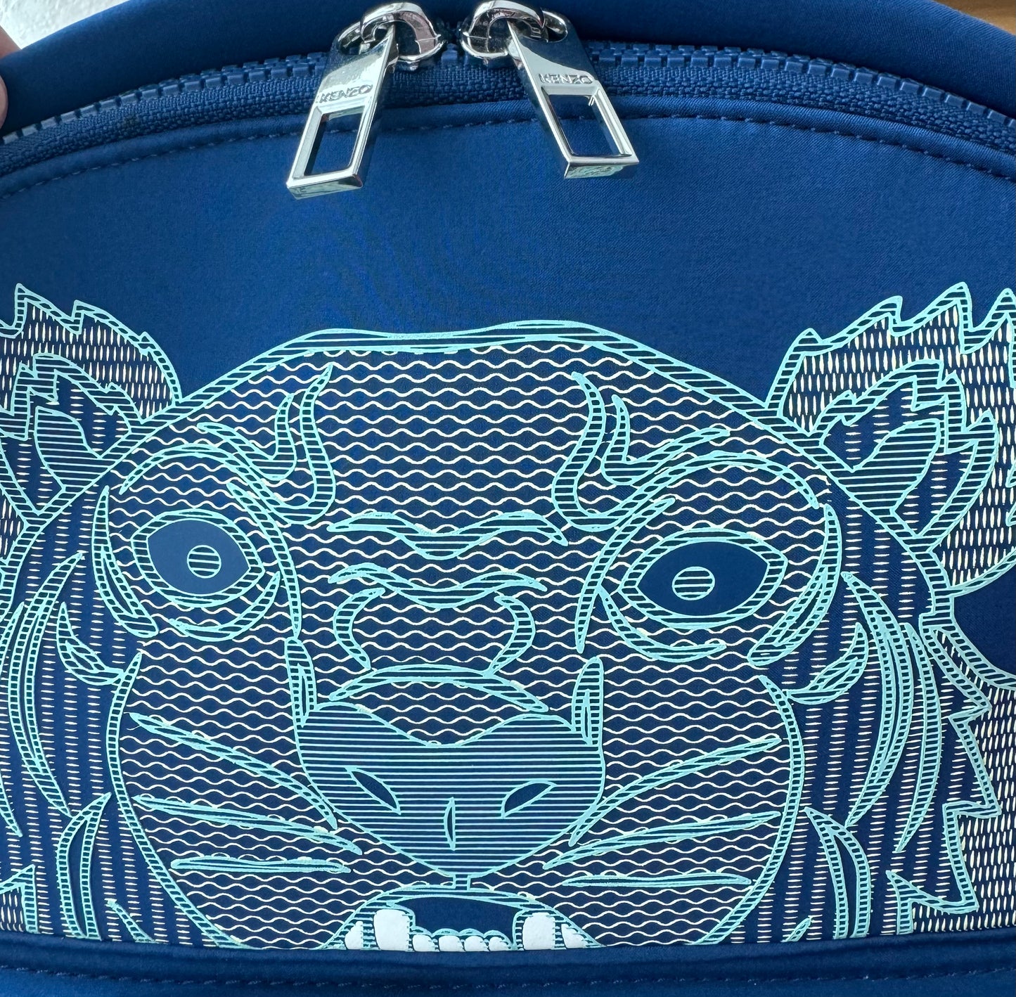 Kenzo Blue Backpack