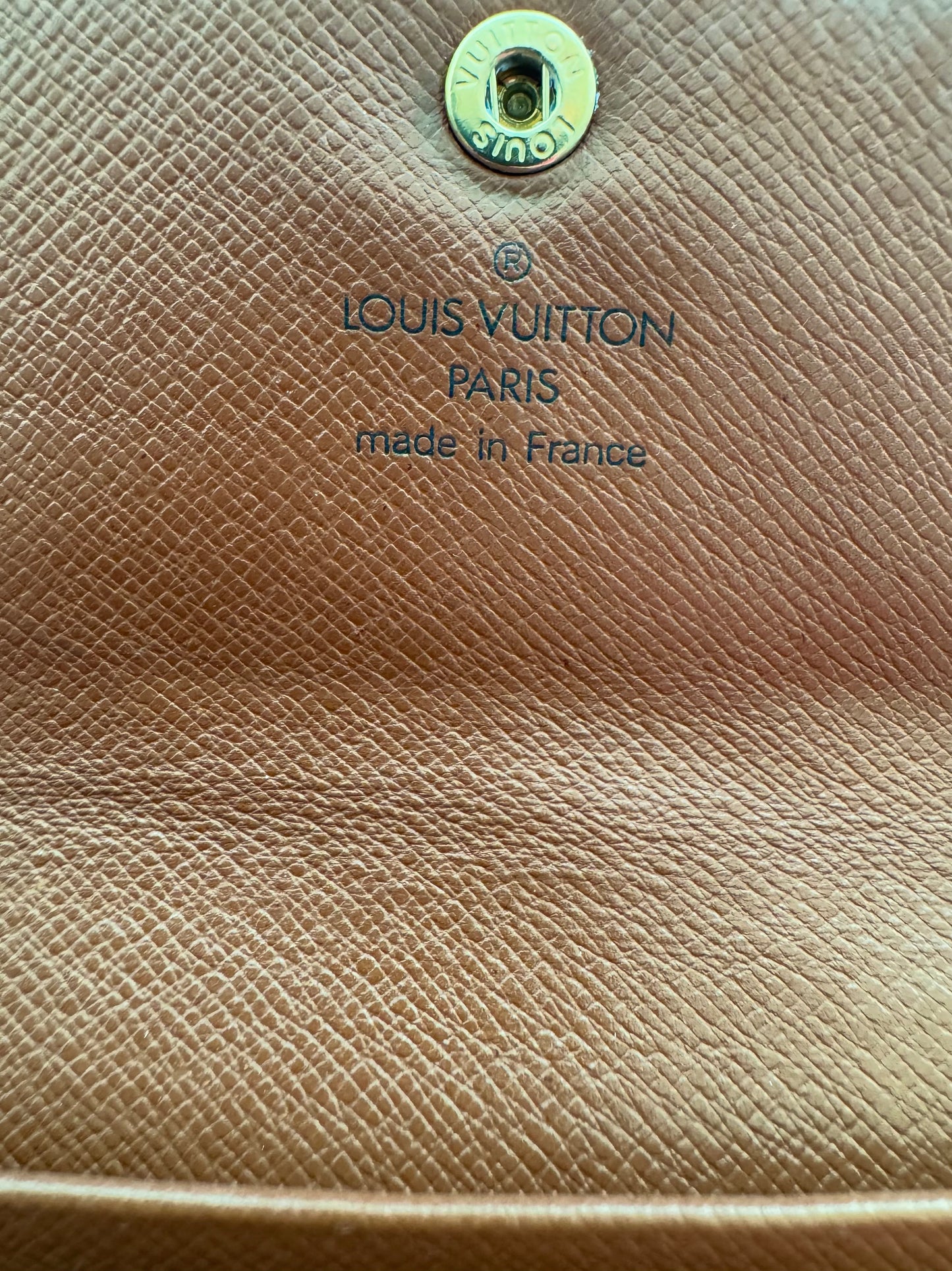 Louis Vuitton Monogram Porte Tresor Etui Papiers Wallet