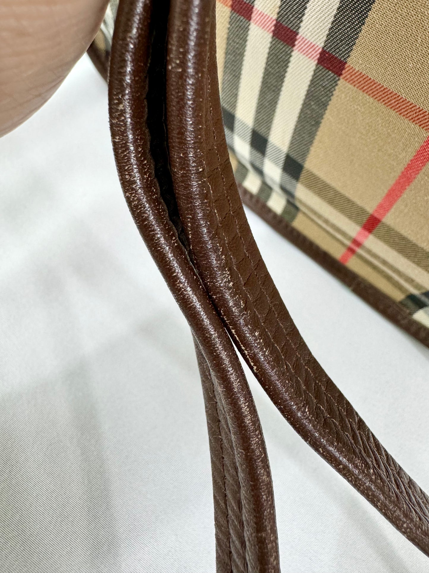 Burberry Horseferry Check Canvas Crossbody bag