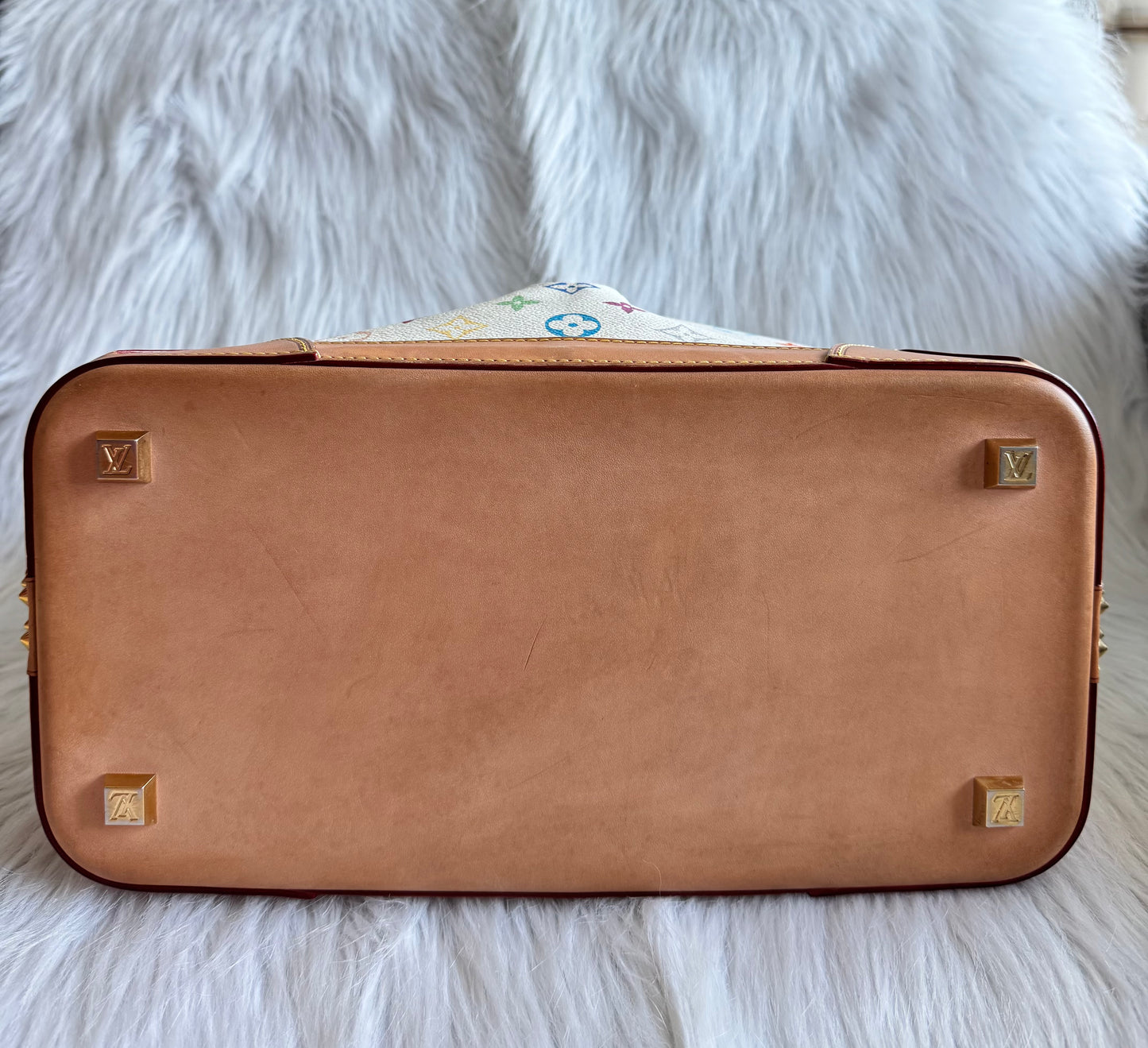 Louis Vuitton White Multicolor Monogram  Sharleen GM