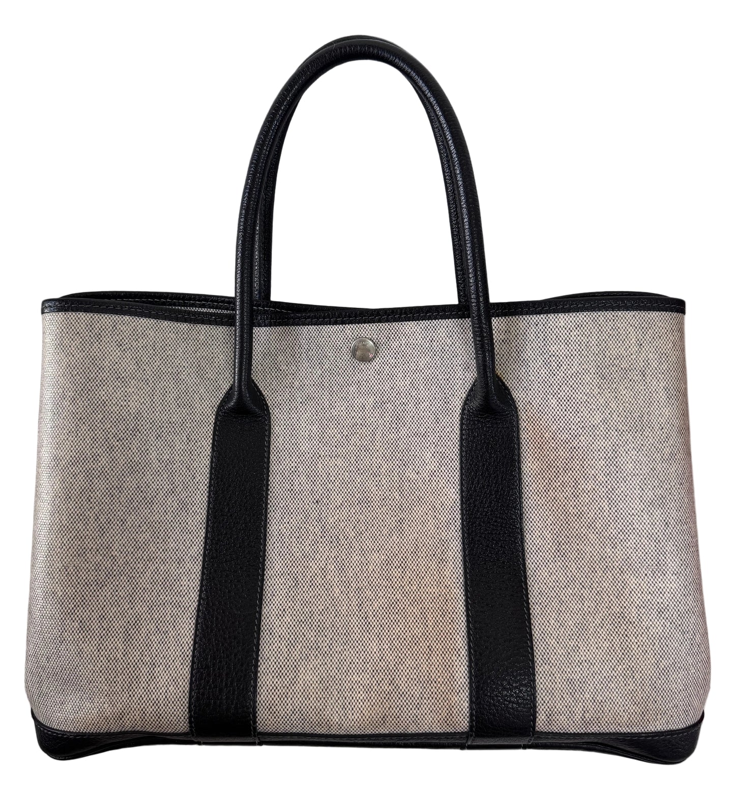 Hermes Toile Negonda Garden Party 36 MM Tote