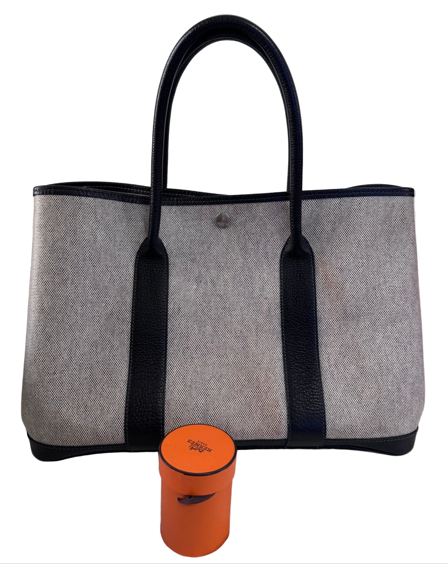 Hermes Toile Negonda Garden Party 36 MM Tote