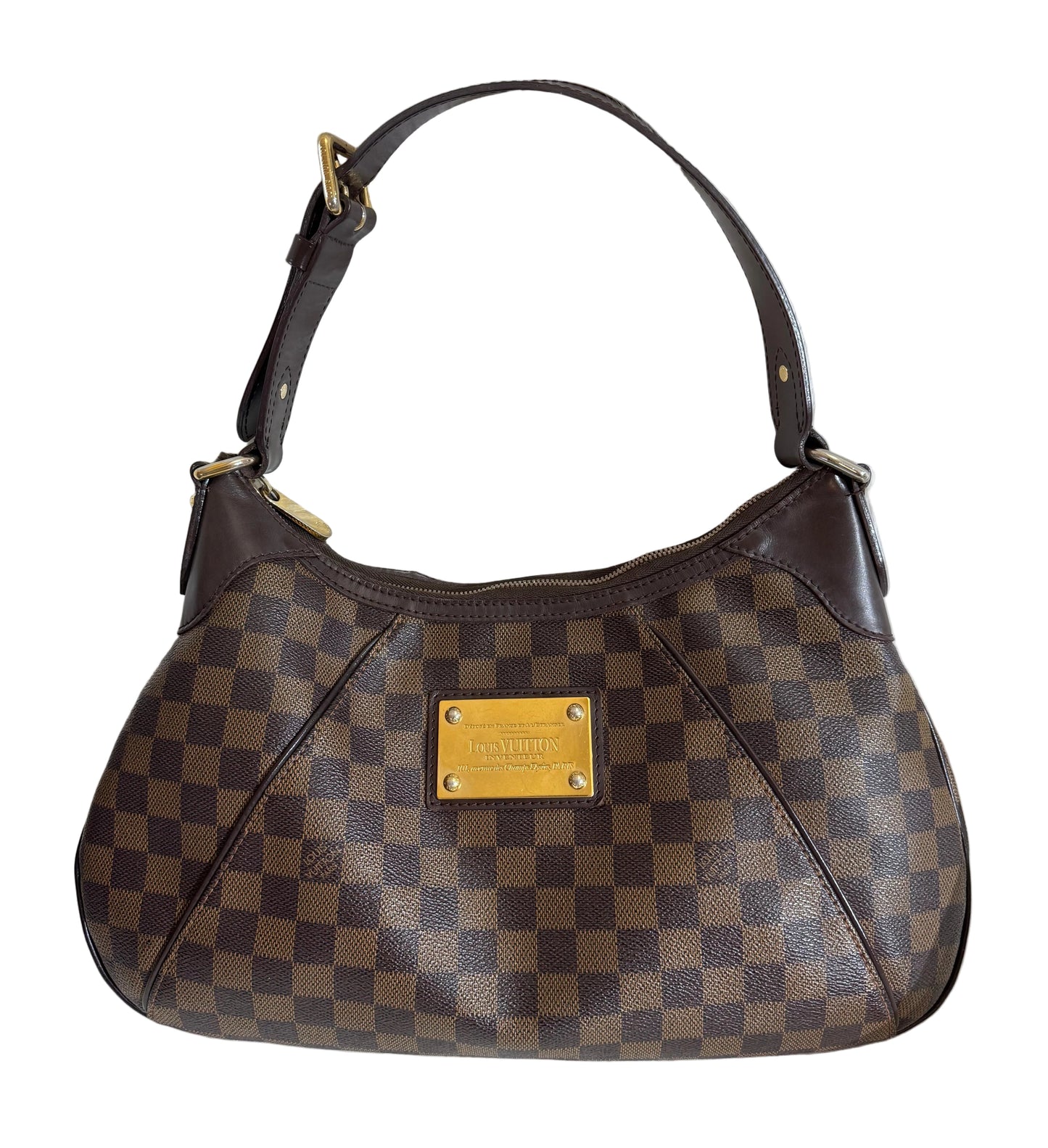 Louis Vuitton Damier Ebene Thames GM Shoulder Bag