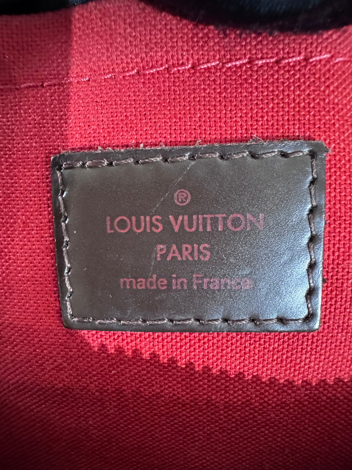 Louis Vuitton Damier Ebene Thames GM Shoulder Bag