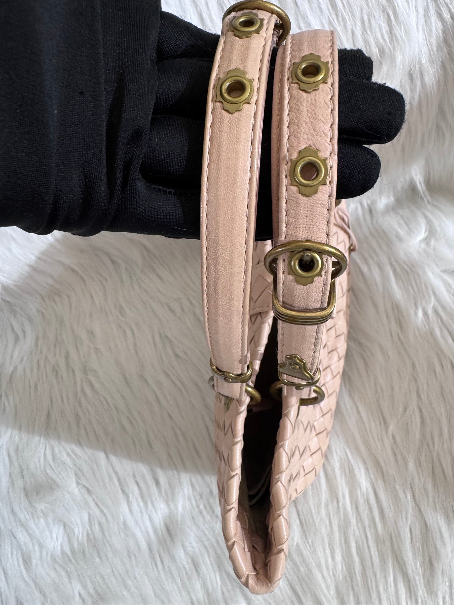 Bottega Veneta Capri Intrecciato Tote Small