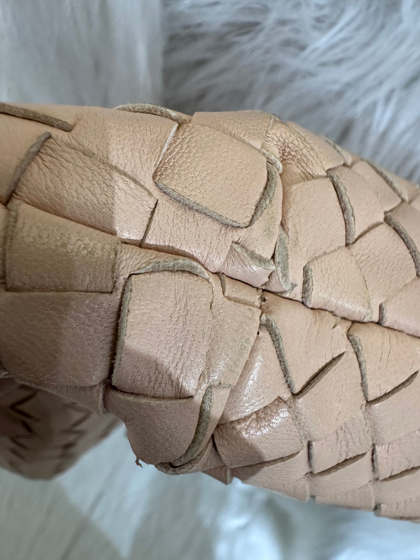 Bottega Veneta Capri Intrecciato Tote Small