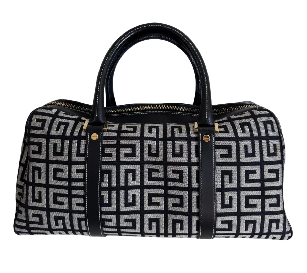 Givenchy 4G Monogram Boston bag Black & Gray