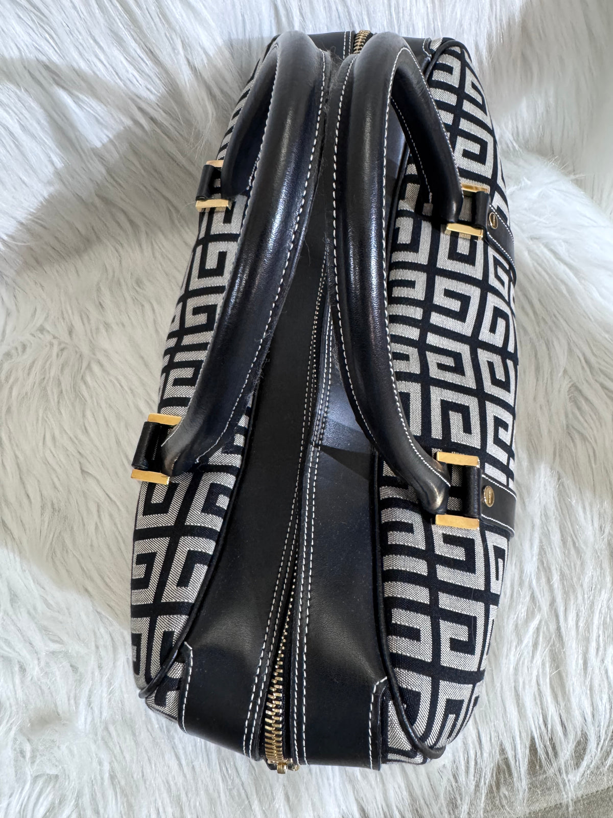 Givenchy 4G Monogram Boston bag Black & Gray