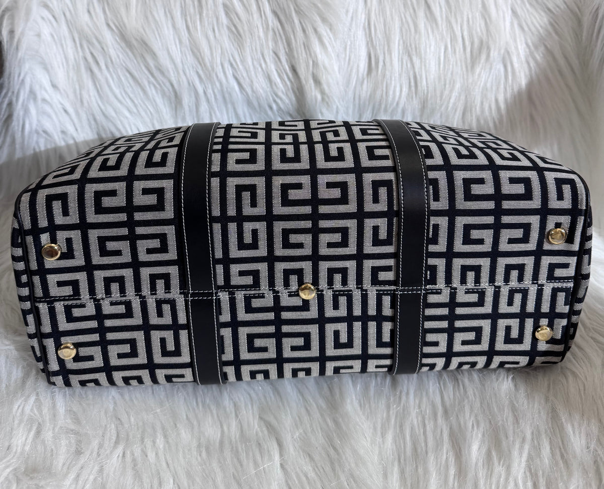 Givenchy 4G Monogram Boston bag Black & Gray