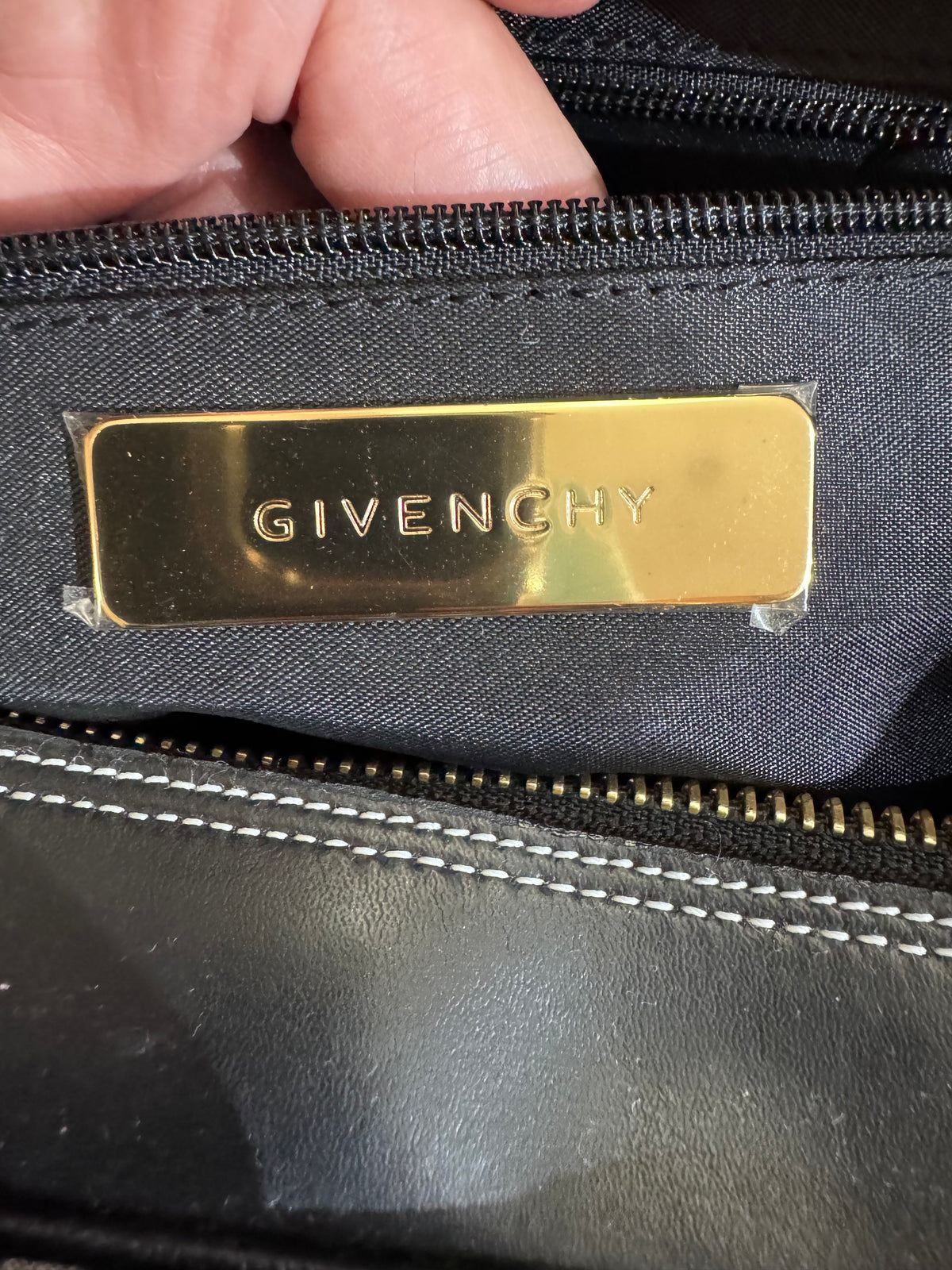 Givenchy 4G Monogram Boston bag Black & Gray