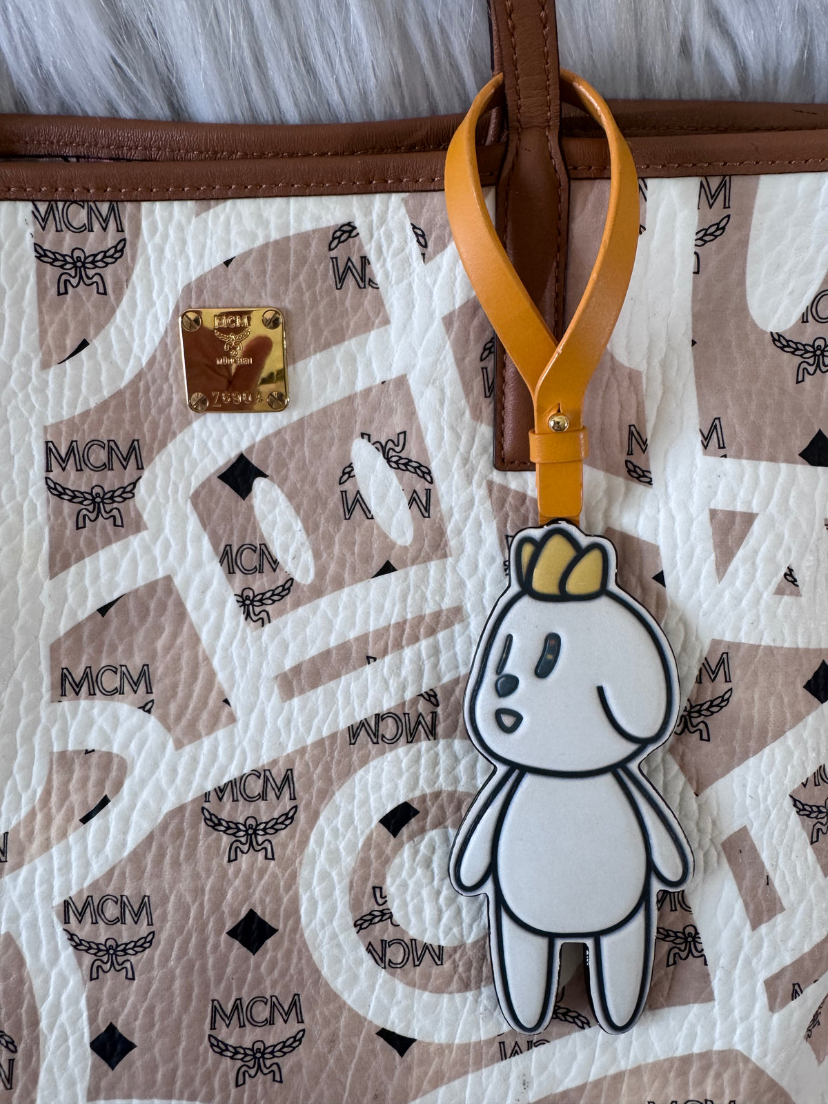 MCM Graffiti Reversible Limited Edition Tote Bag