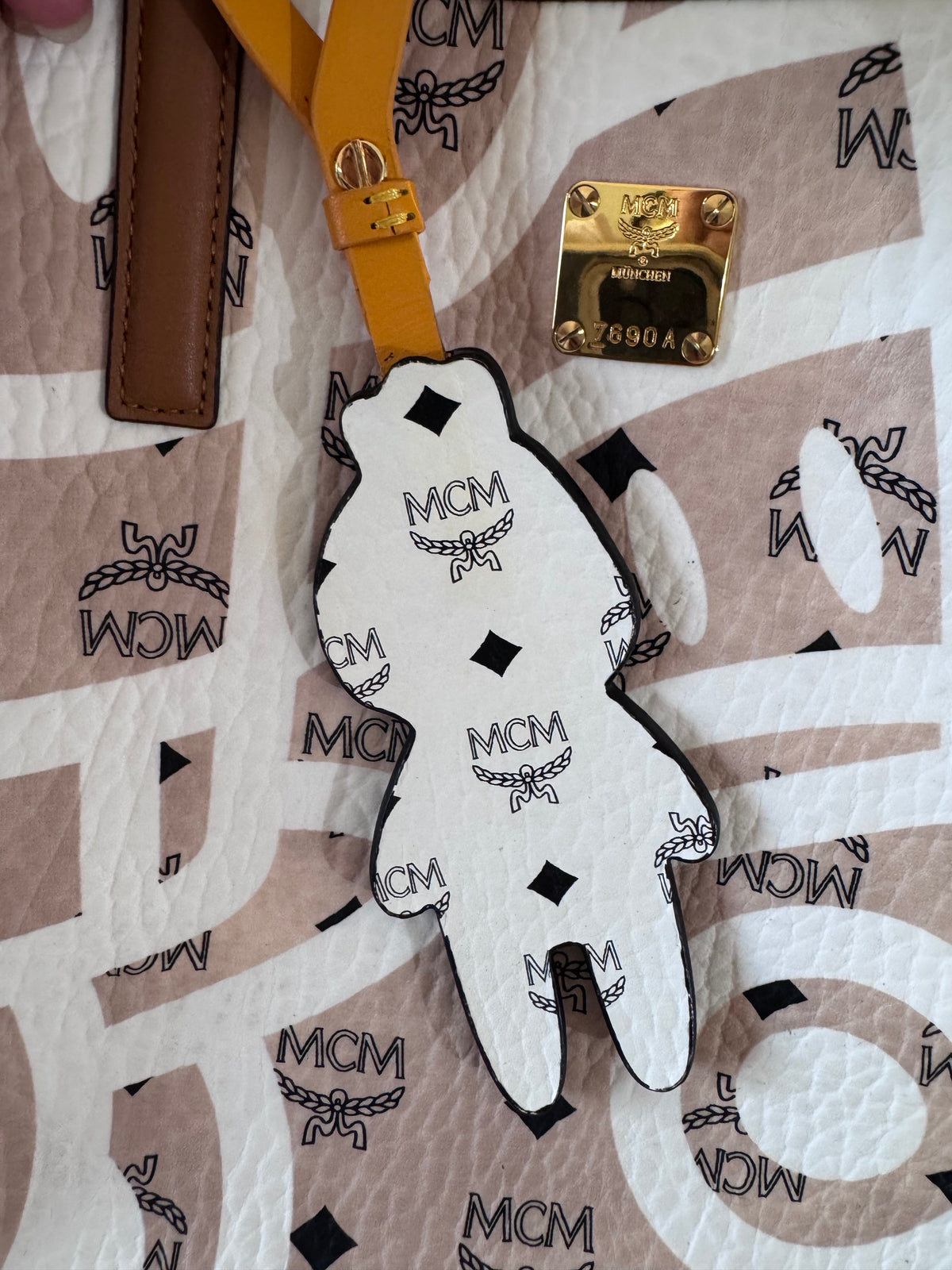 MCM Graffiti Reversible Limited Edition Tote Bag