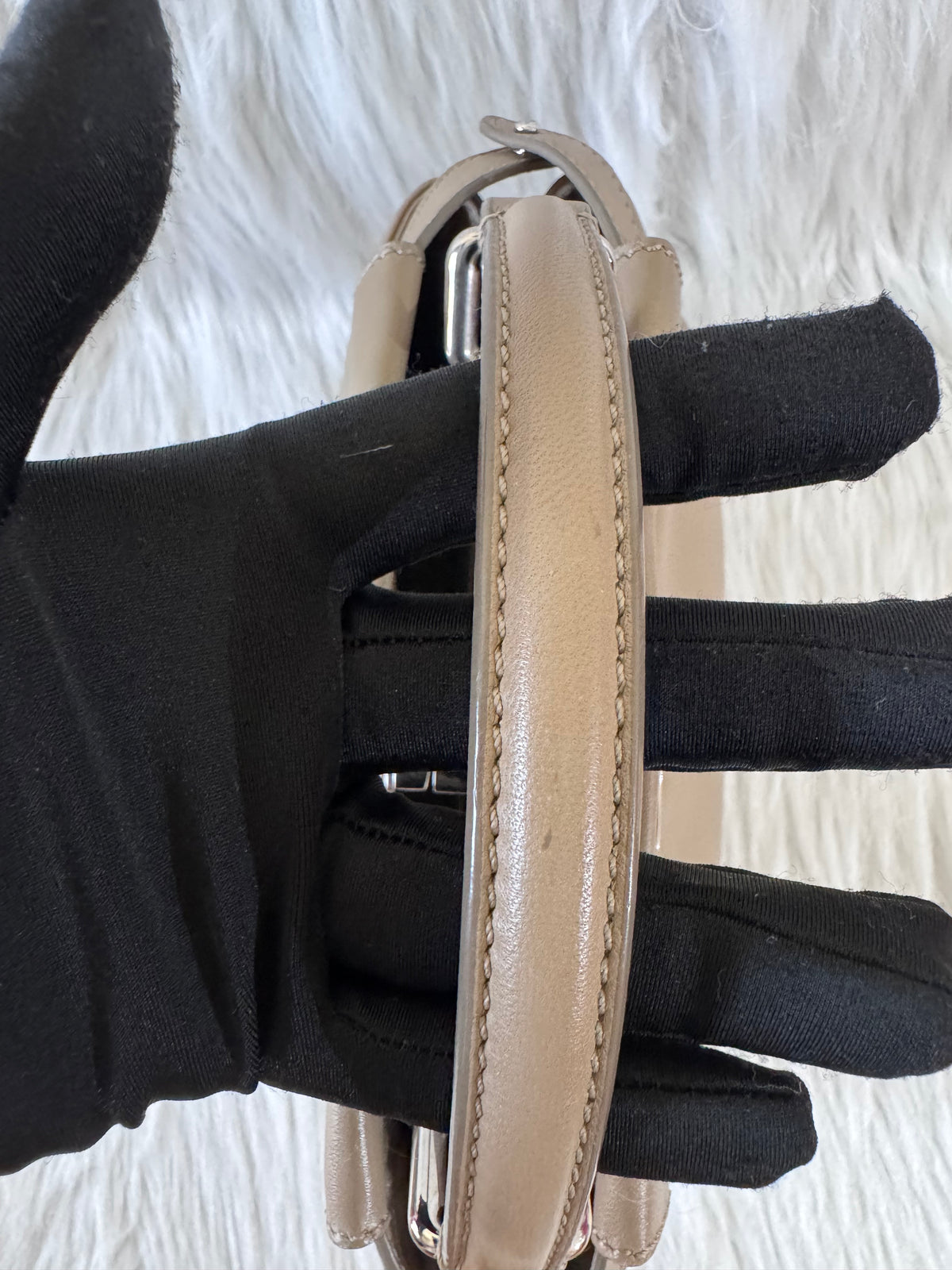 Fendi Peekaboo Mini Taupe Beige