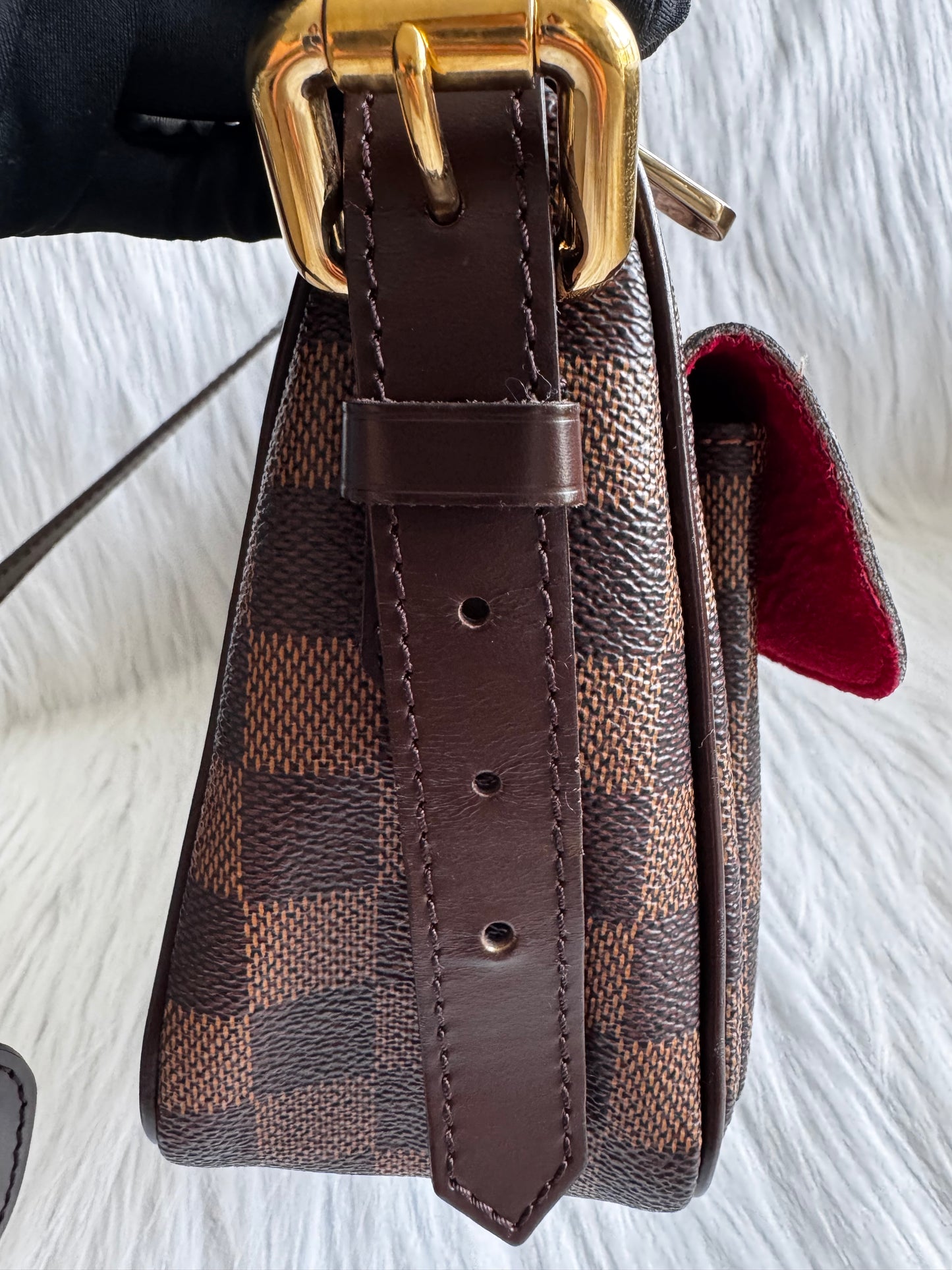 Louis Vuitton Damier Ebene Ravello GM Shoulder Bag