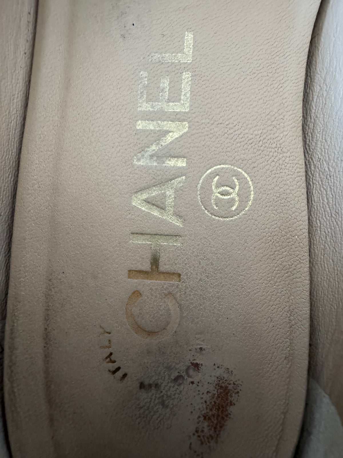 Chanel Classic Cap Toe Ballerina Flat Black size 34C