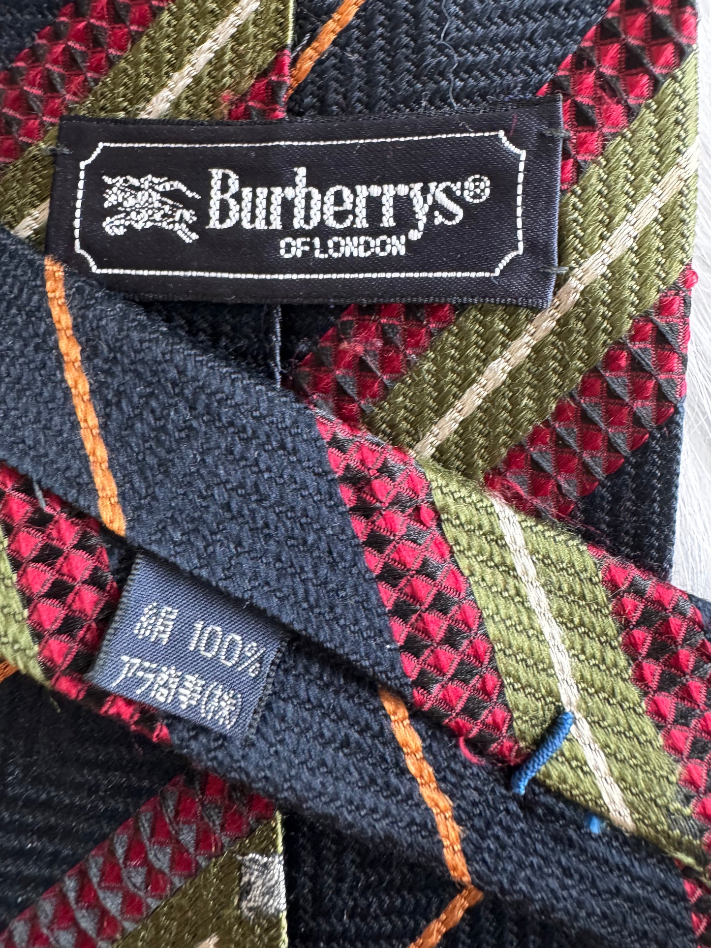 Burberry striped necktie