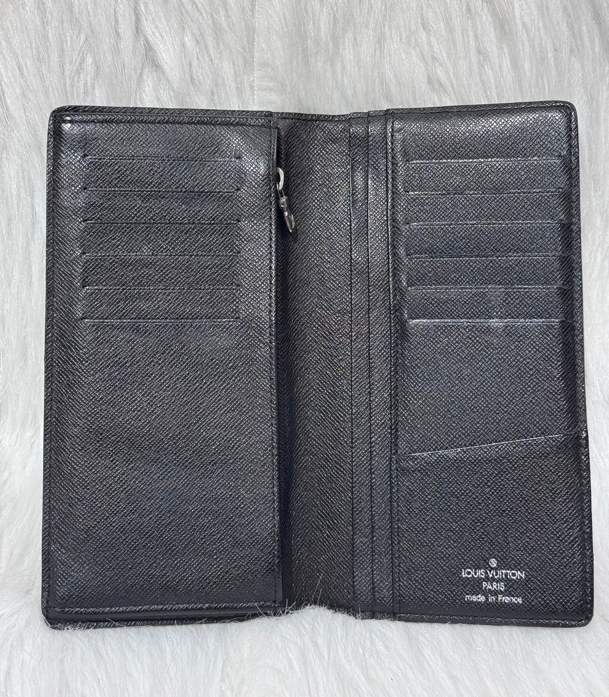Louis Vuitton Brazza Damier Graphite Long Wallet
