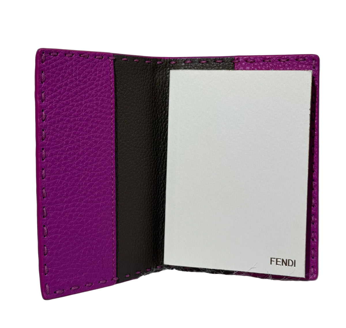 Fendi Selleria Leather Pocket Agenda Cover