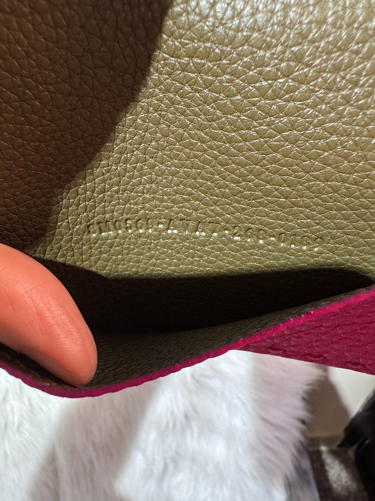 Fendi Selleria Leather Pocket Agenda Cover