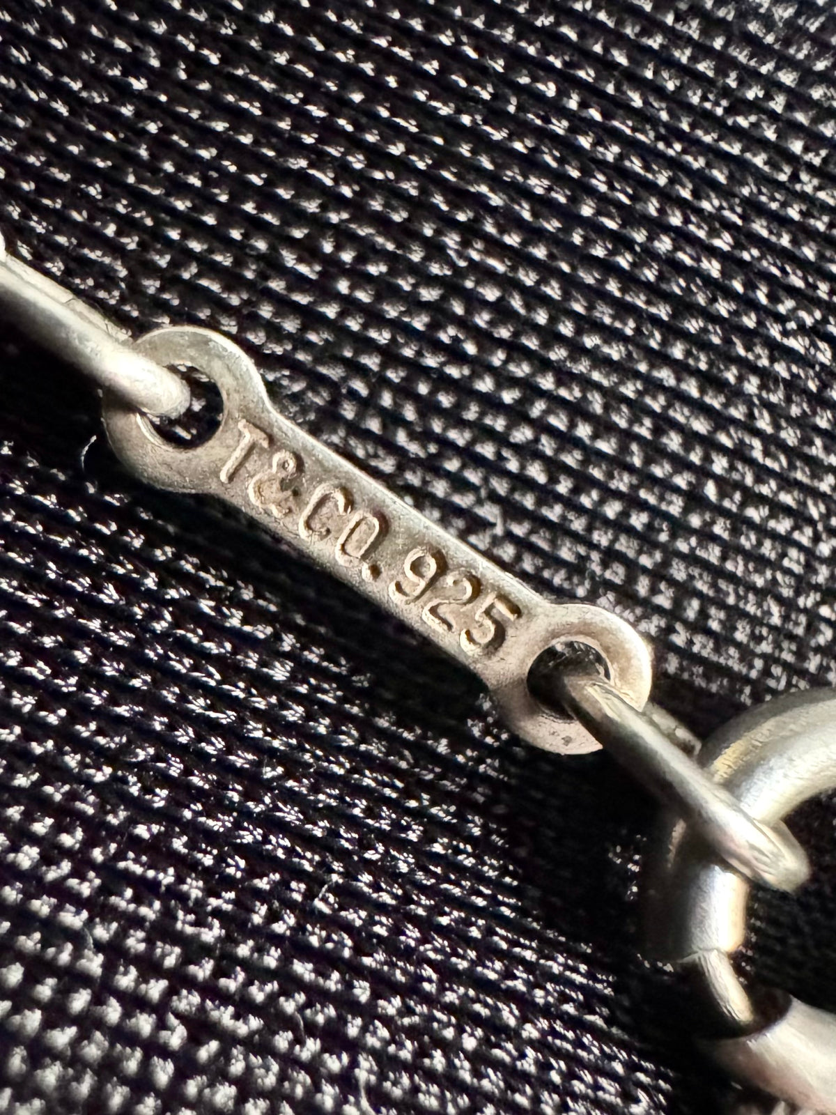 Tiffany & Co. Double Heart Infinity Necklace Paloma Picasso Silver
