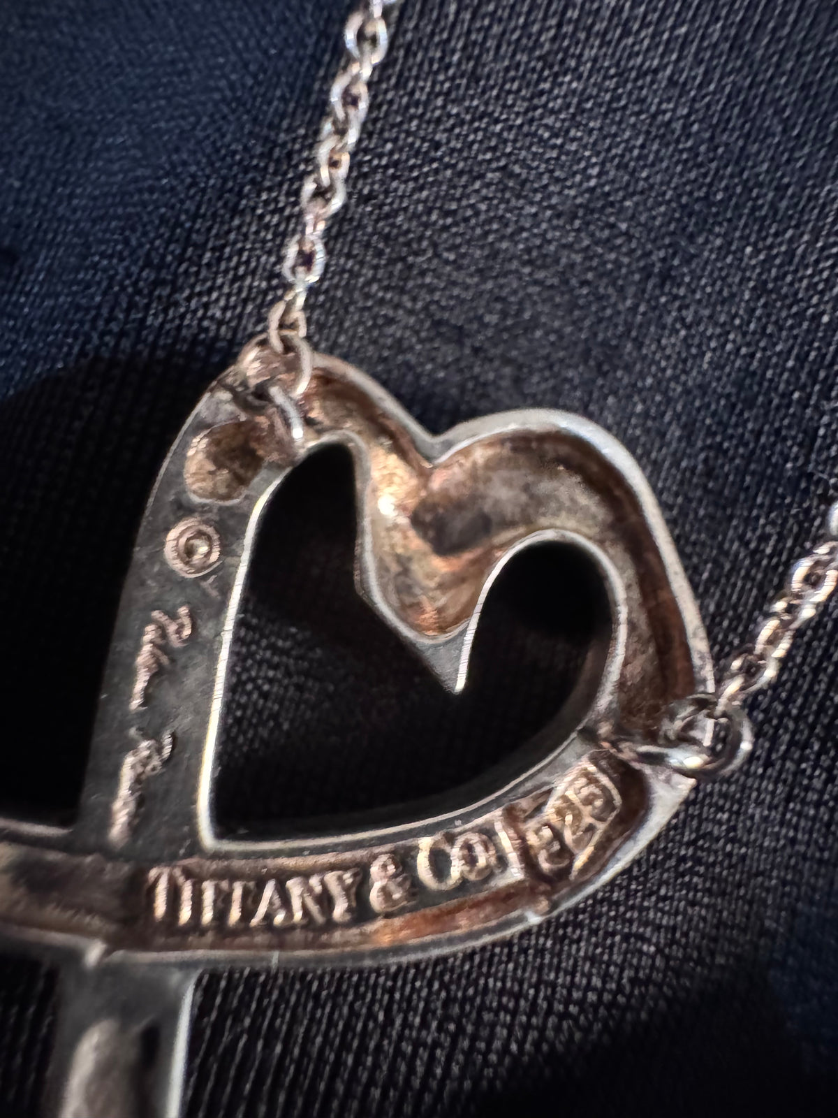 Tiffany & Co. Loving Heart Necklace Paloma Picasso Silver