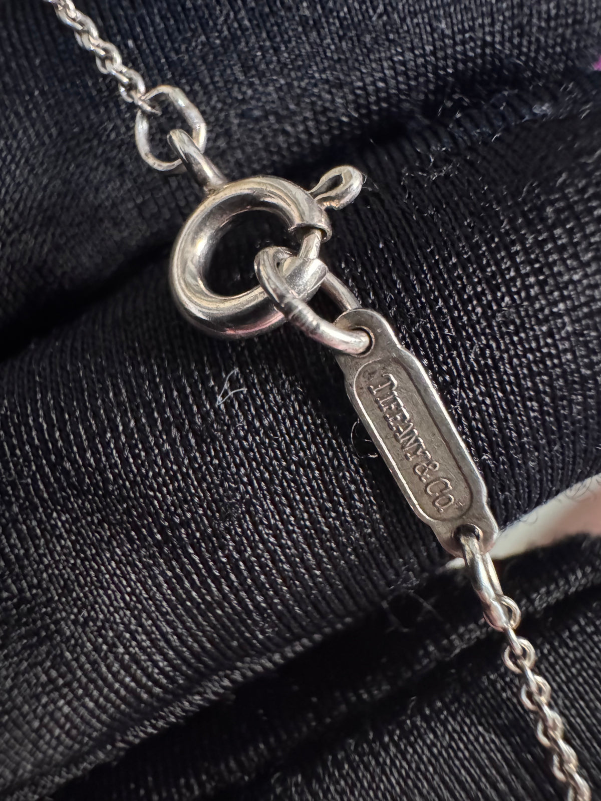 Tiffany & Co. Loving Heart Necklace Paloma Picasso Silver